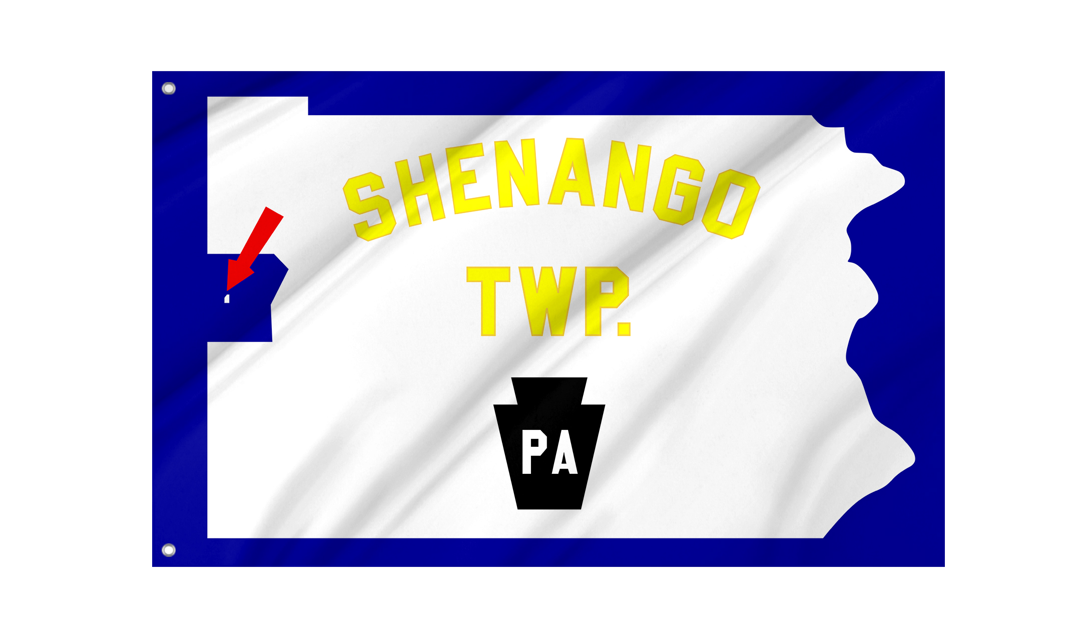 Shenango Township Flag for Indoor & Outdoor Use