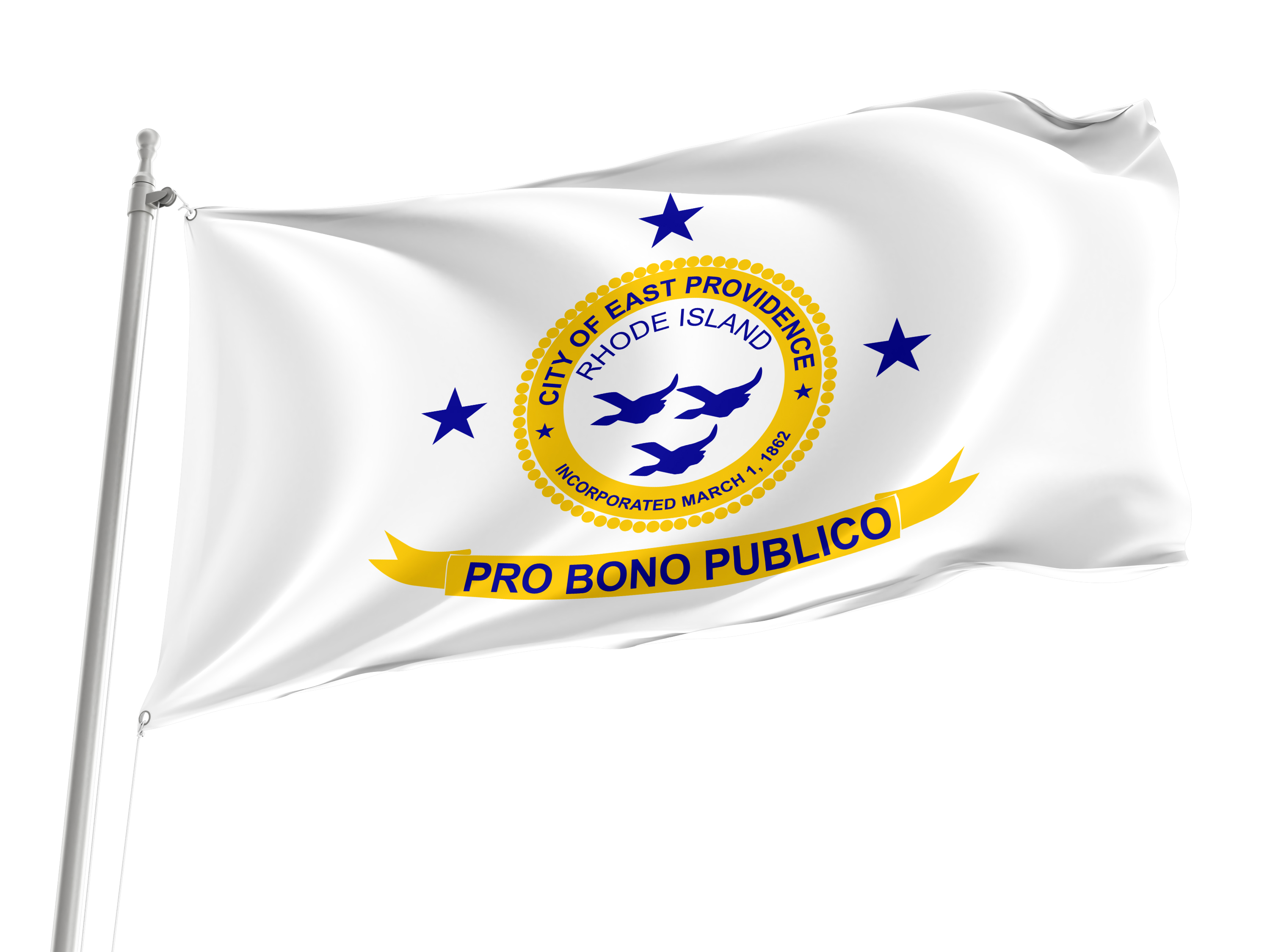 East Providence Flag for Indoor & Outdoor Use