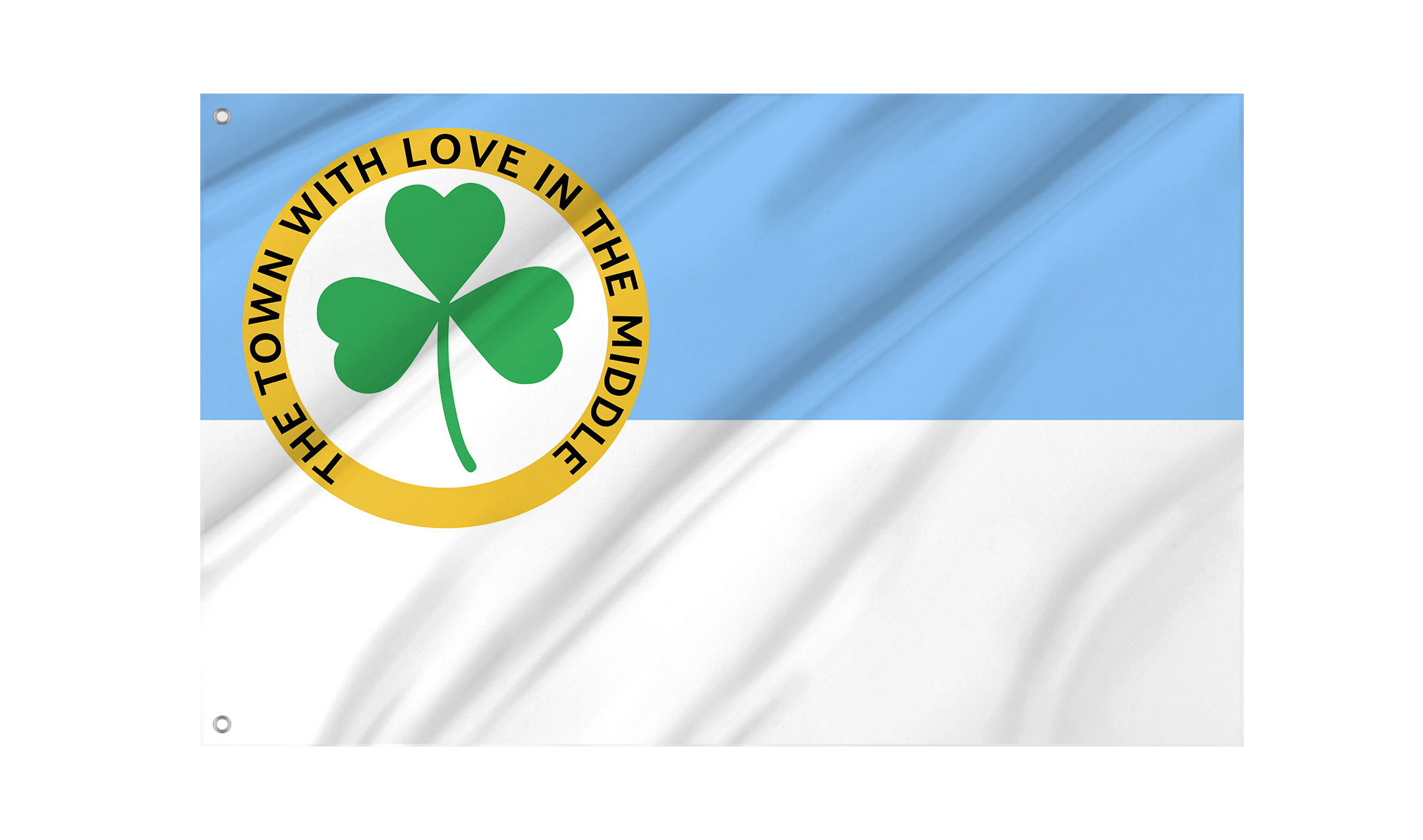 Clover, South Carolina 80s-2019 Flag for Indoor & Outdoor Use