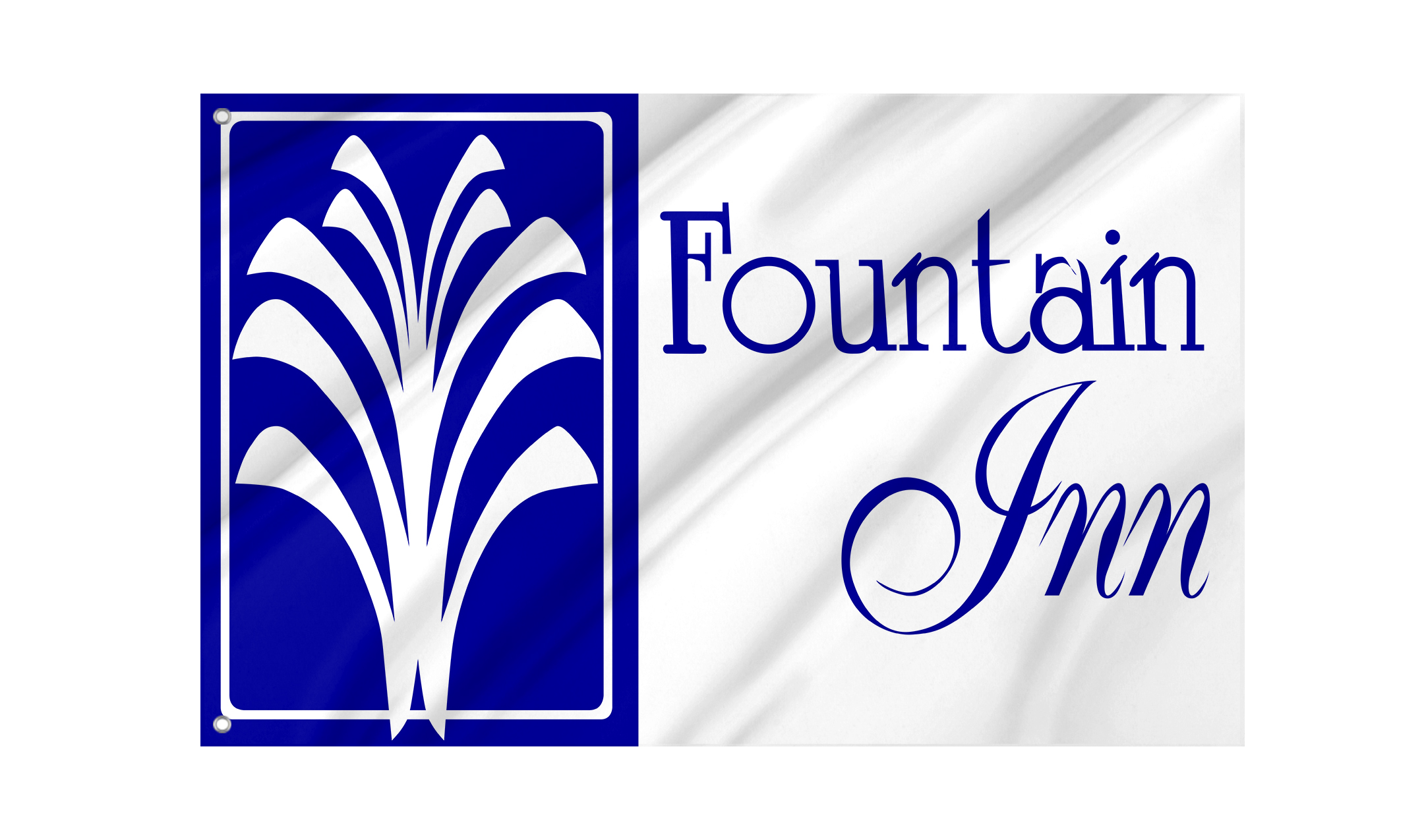 Fountain Inn Flag for Indoor & Outdoor Use