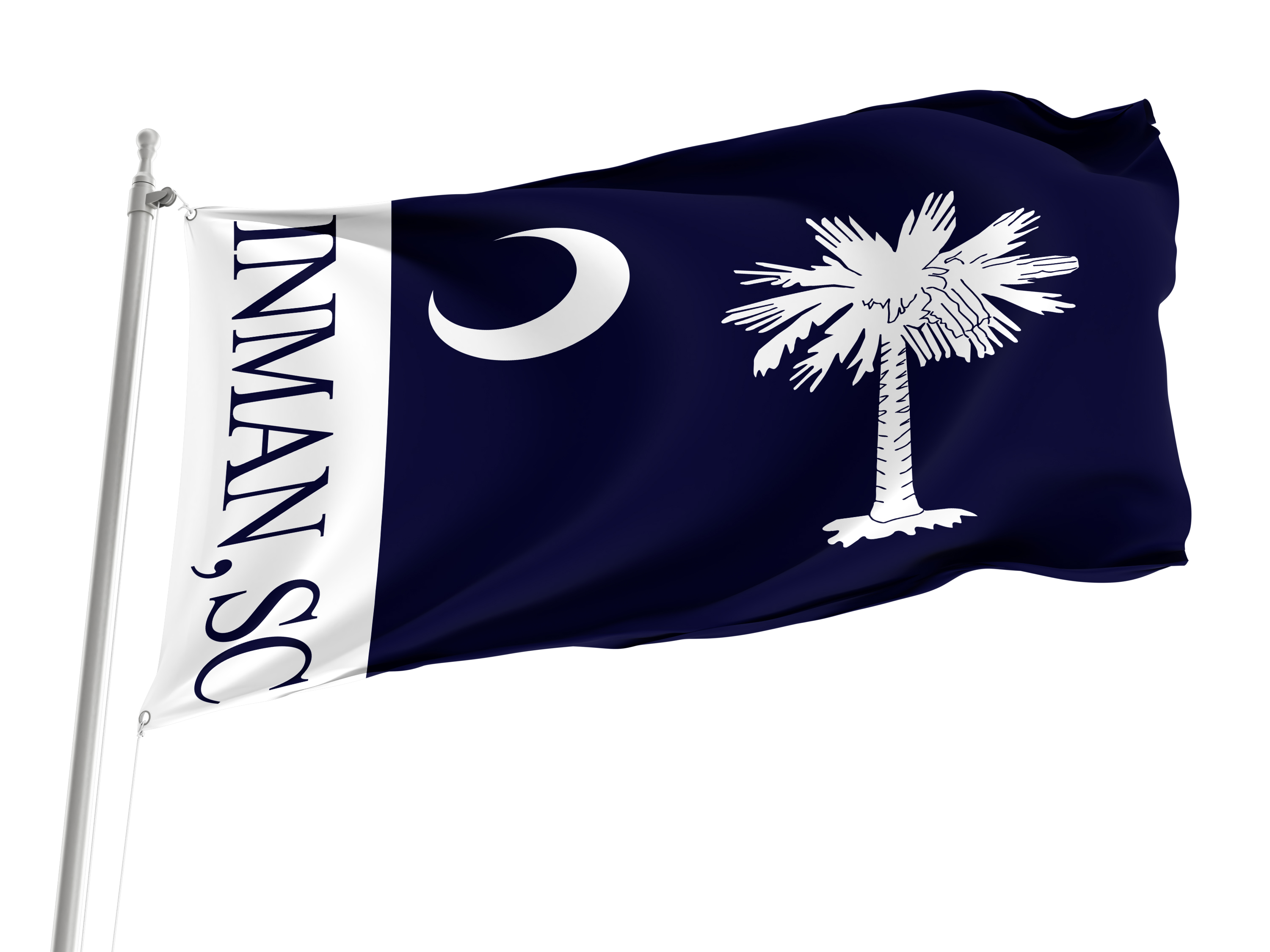 Inman Flag for Indoor & Outdoor Use