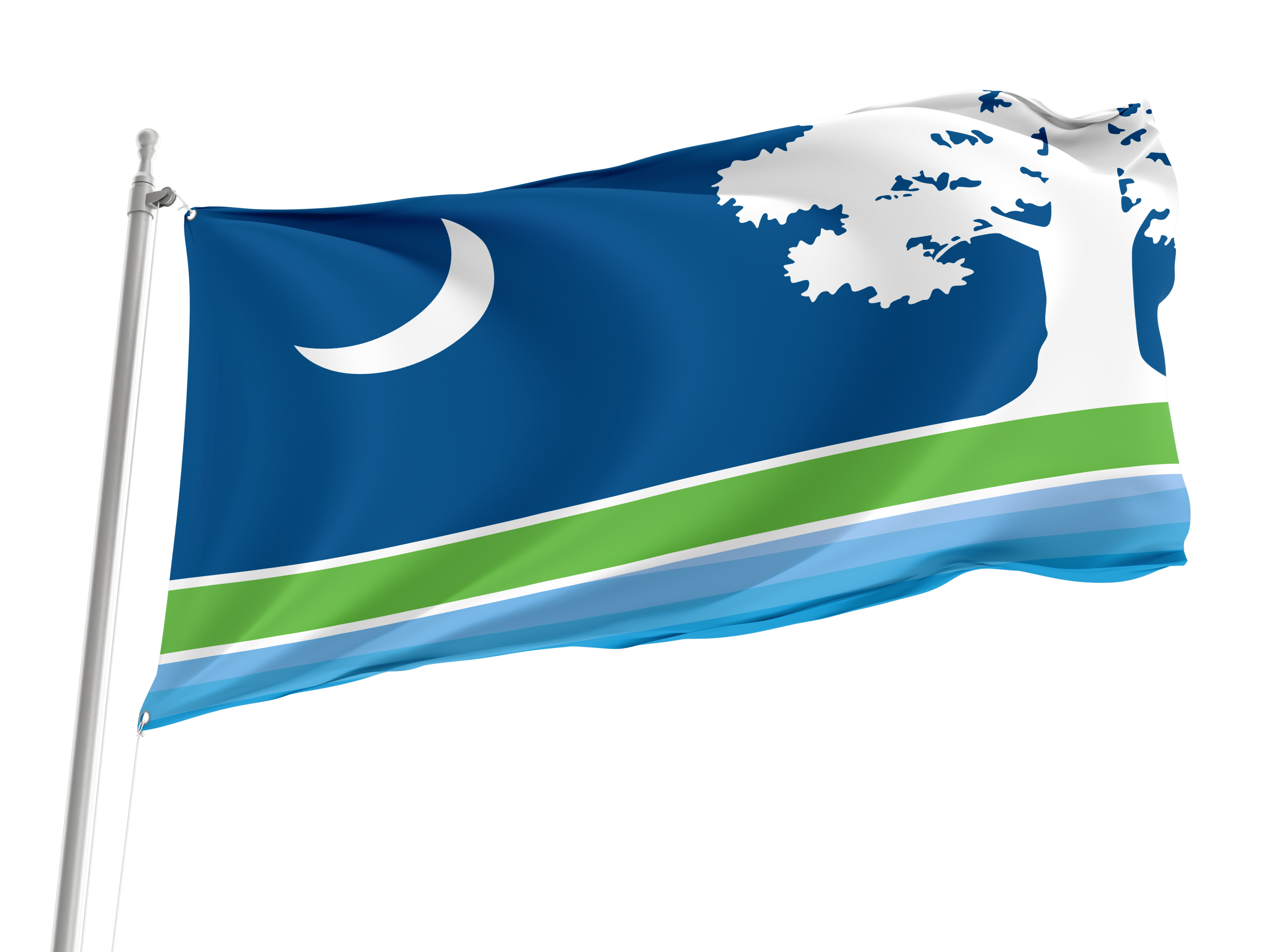Moncks Corner Flag for Indoor & Outdoor Use