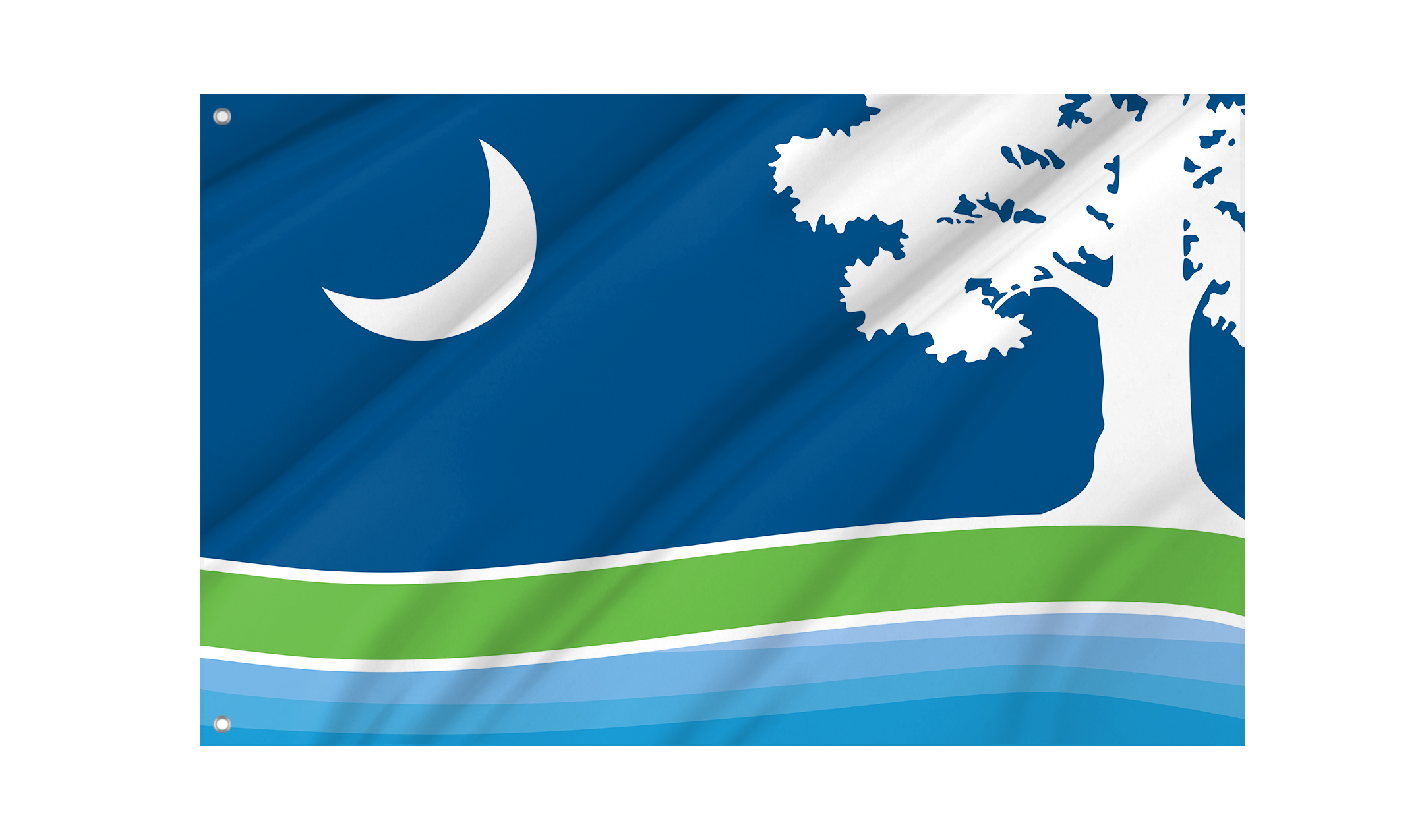 Moncks Corner Flag for Indoor & Outdoor Use