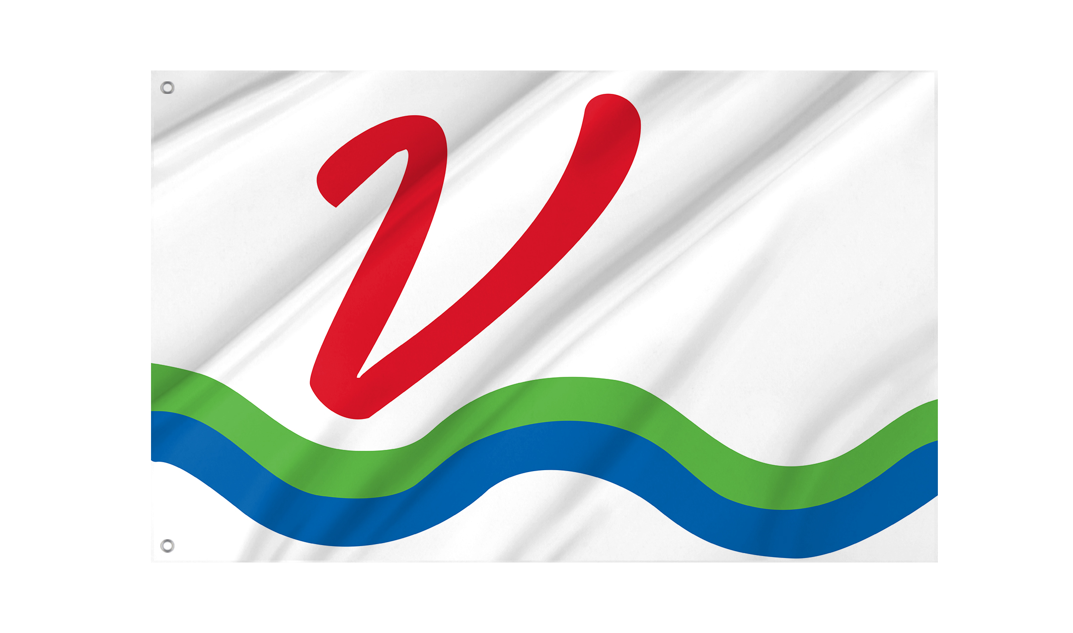 Vermillion Flag for Indoor & Outdoor Use