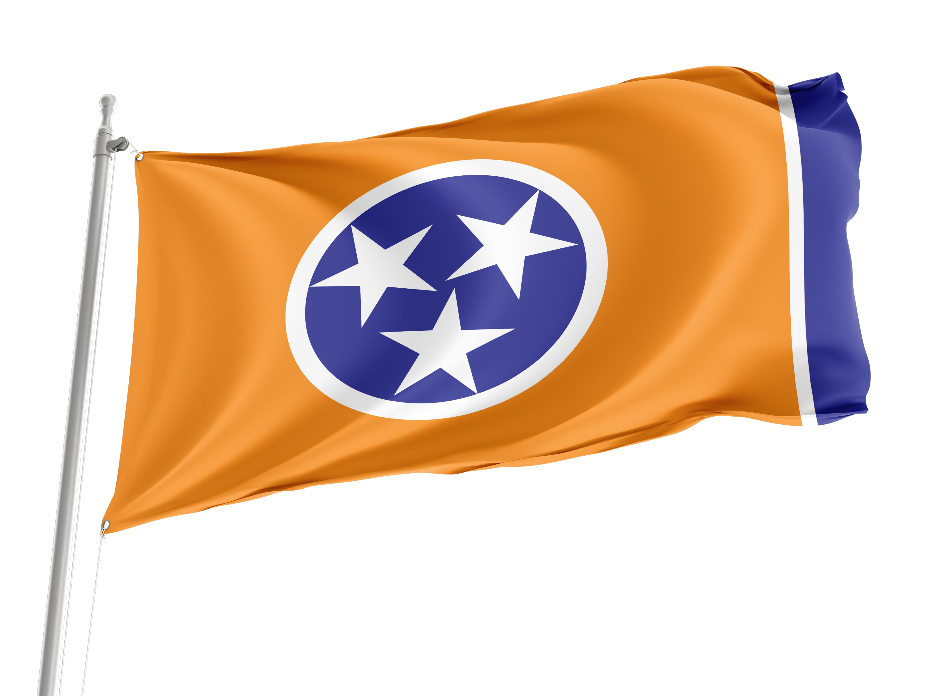 Redesigned Tennessee State Flag for Indoor & Outdoor Use