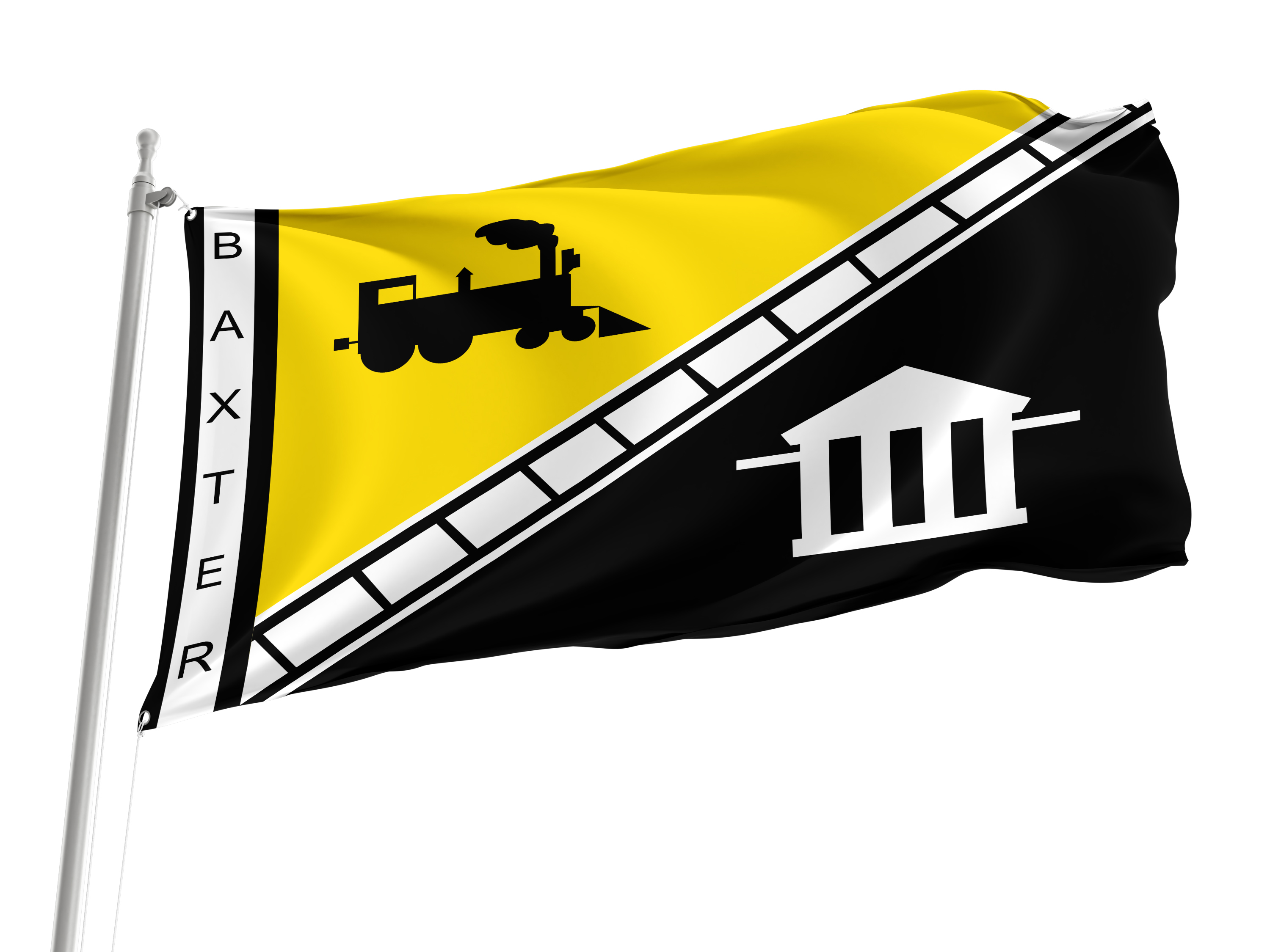Baxter Flag for Indoor & Outdoor Use