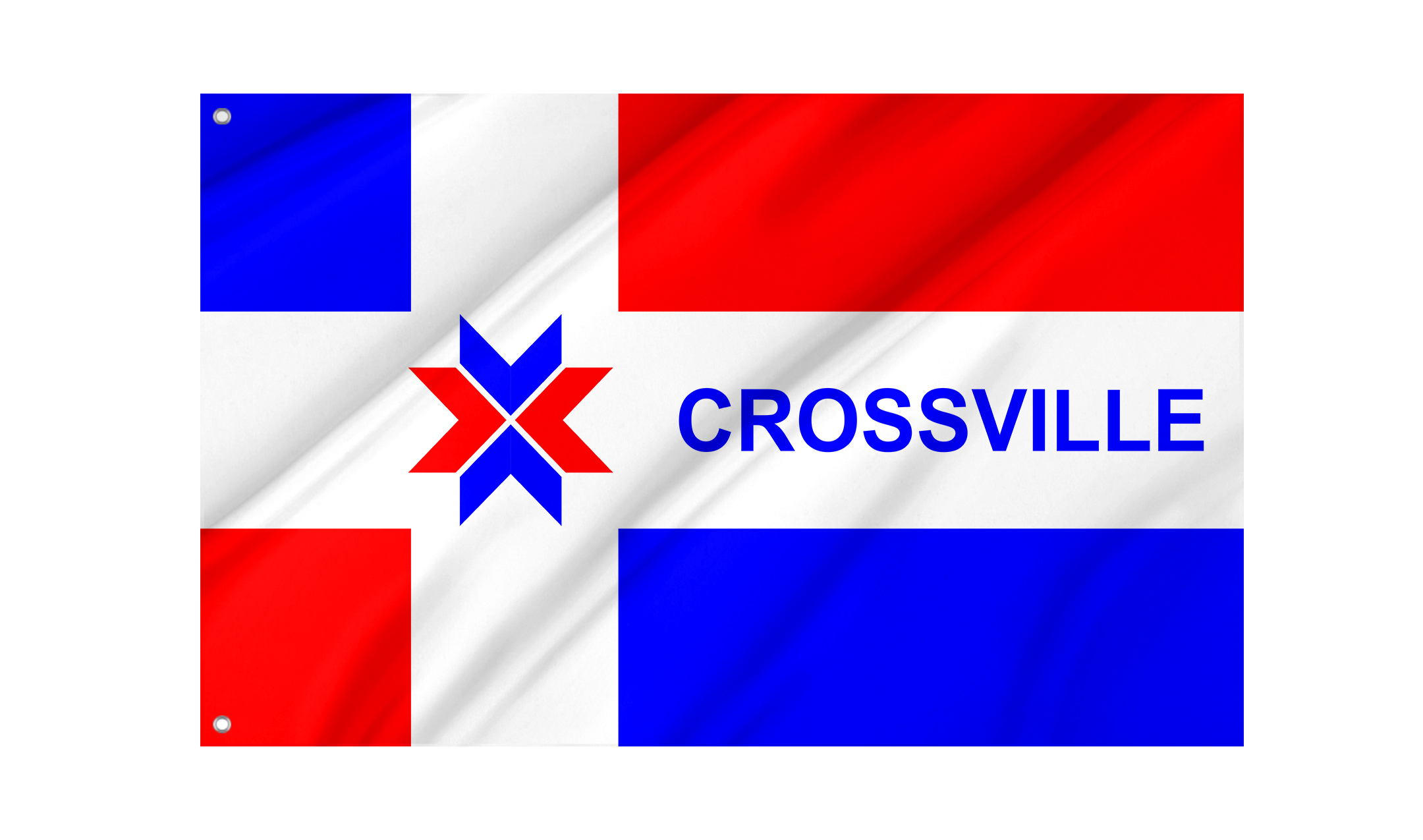 Crossville Flag for Indoor & Outdoor Use