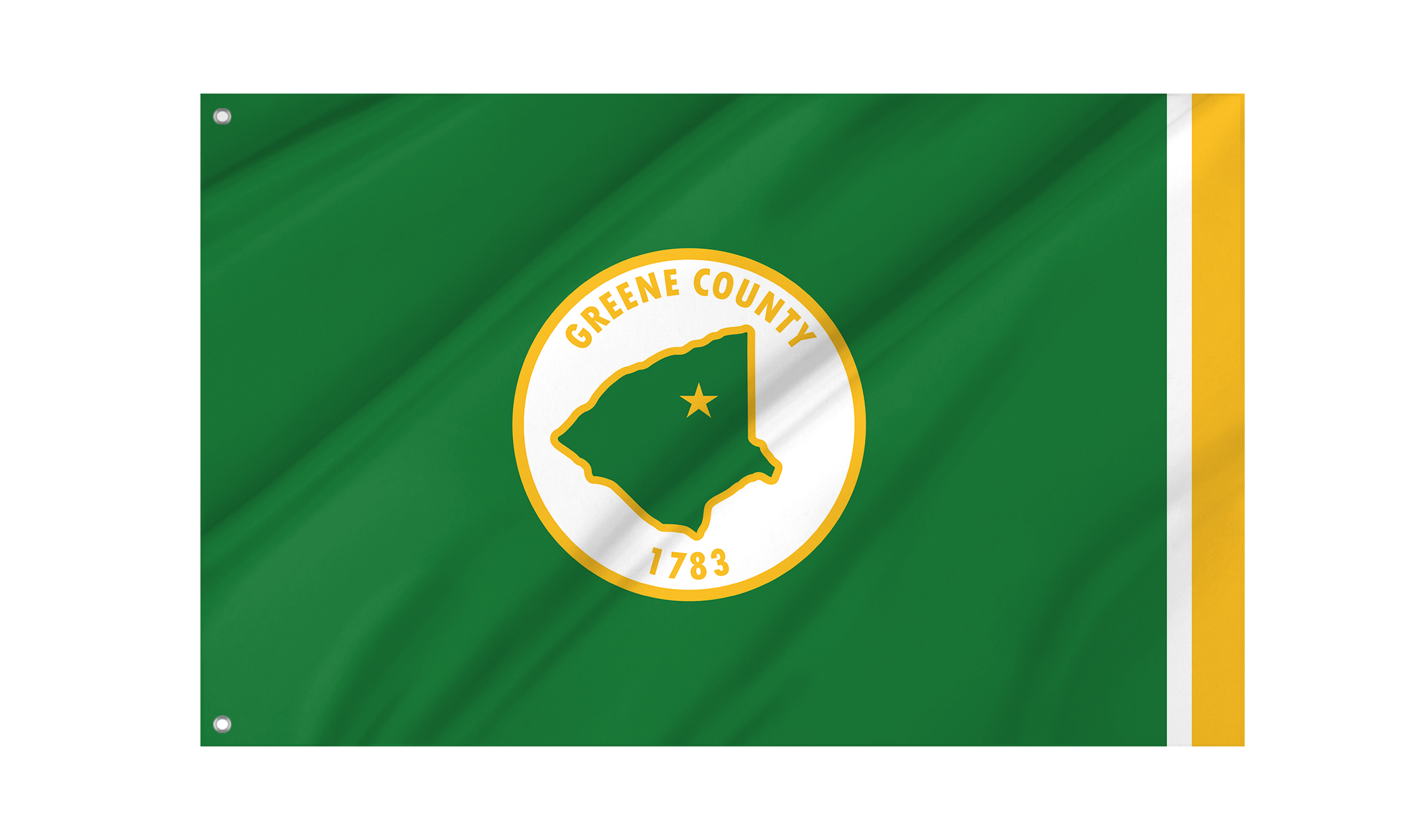 Greene County Flag for Indoor & Outdoor Use