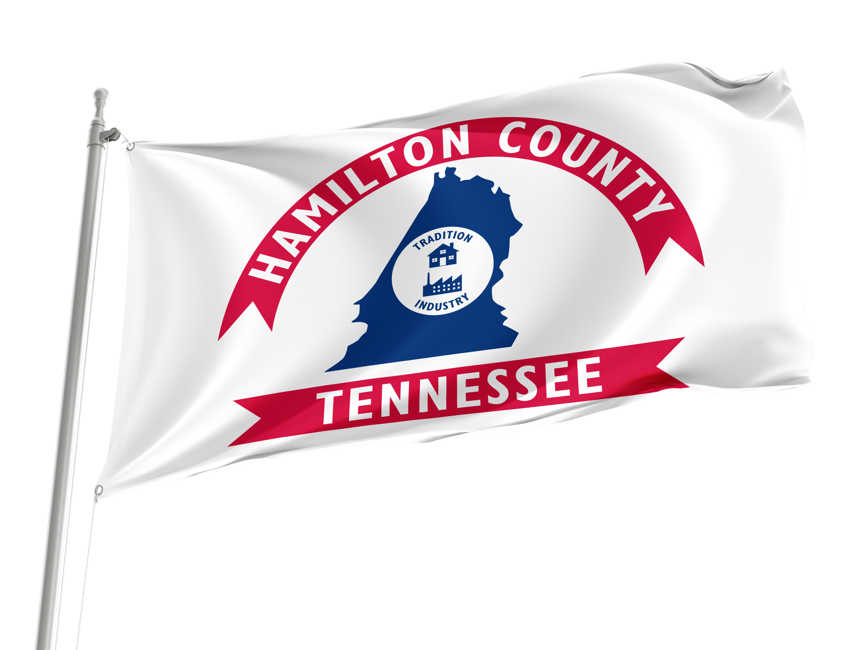 Hamilton County Flag for Indoor & Outdoor Use