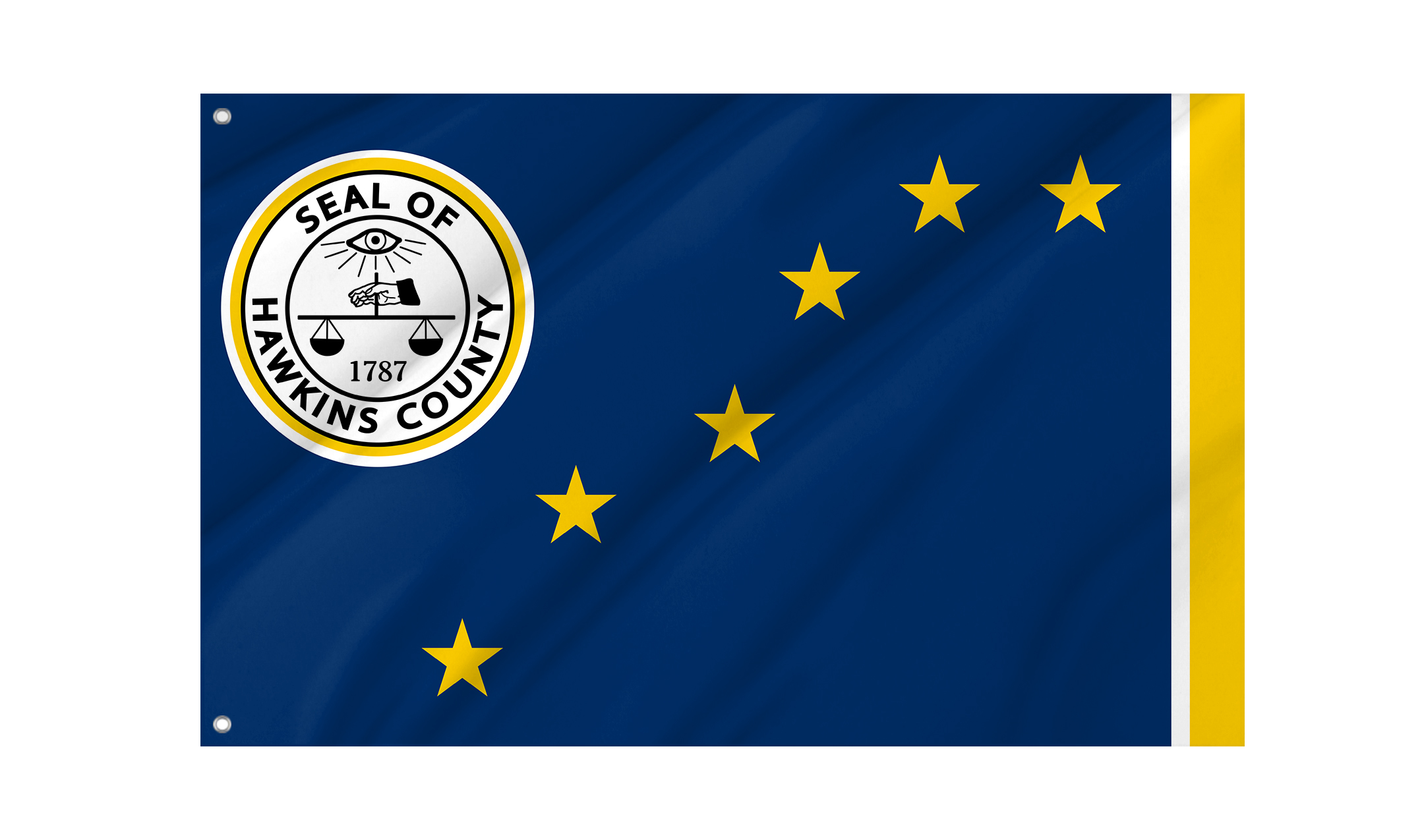 Hawkins County Flag for Indoor & Outdoor Use