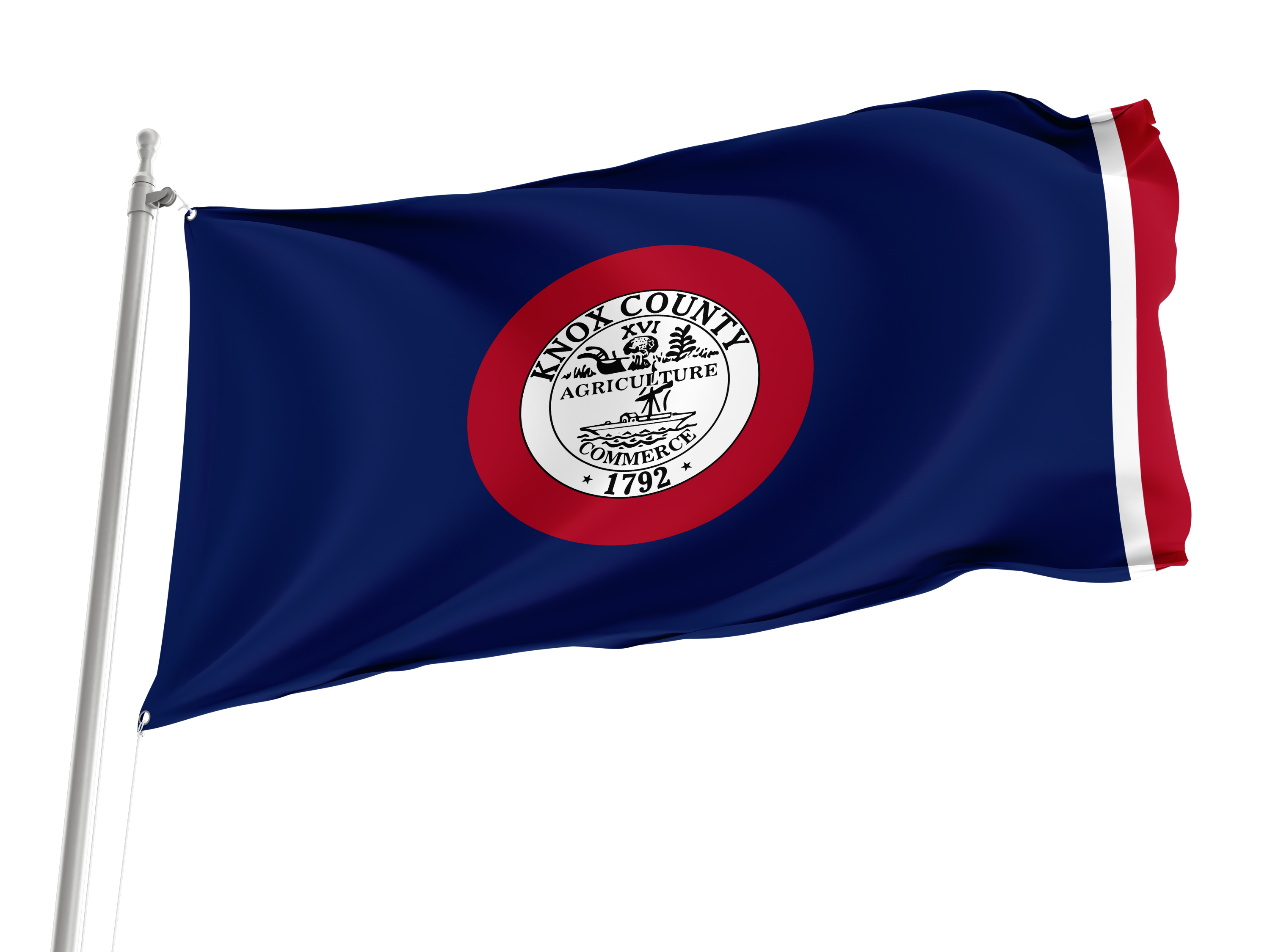 Knox County Flag for Indoor & Outdoor Use