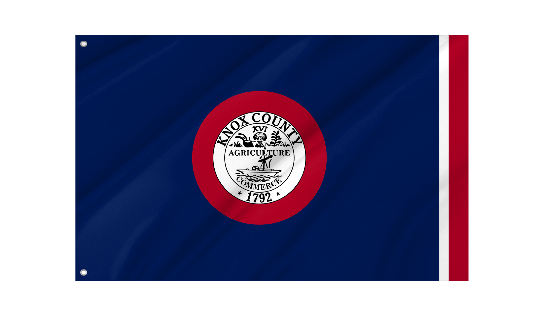 Knox County Flag for Indoor & Outdoor Use