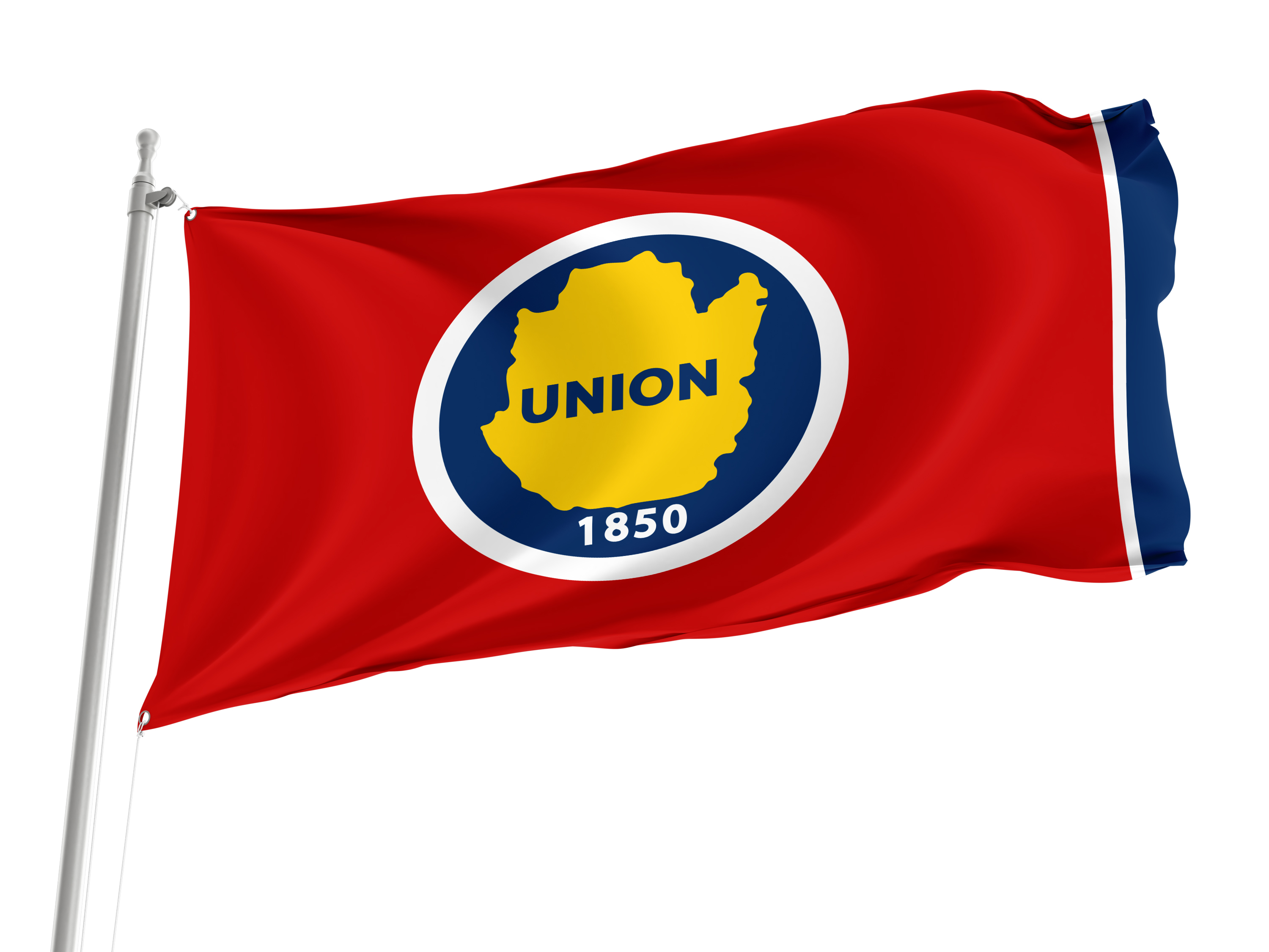 Union County Flag for Indoor & Outdoor Use