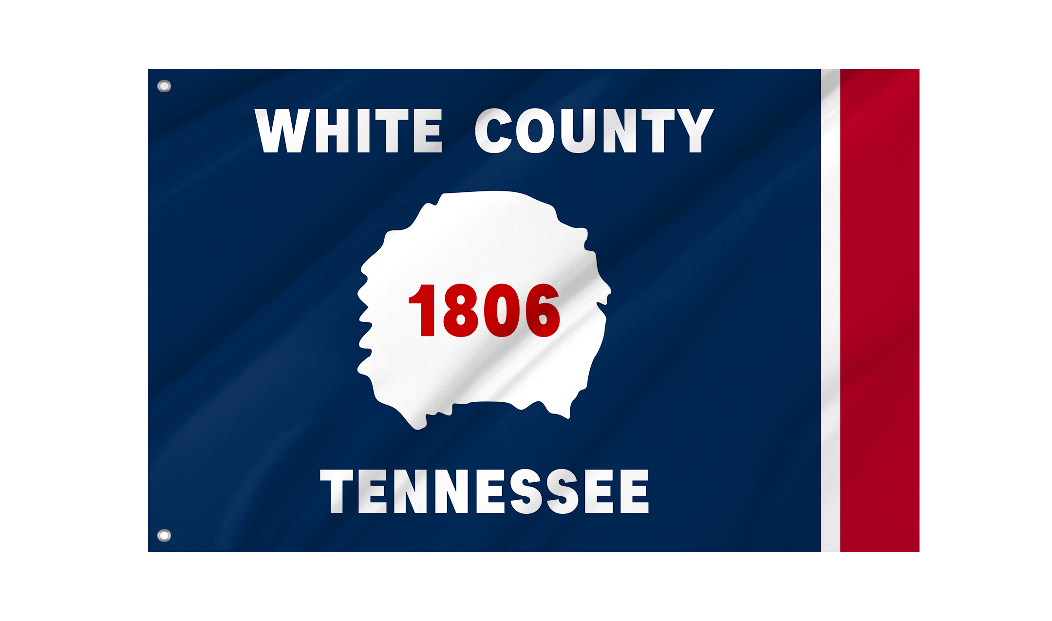 White County, Tennessee Flag for Indoor & Outdoor Use