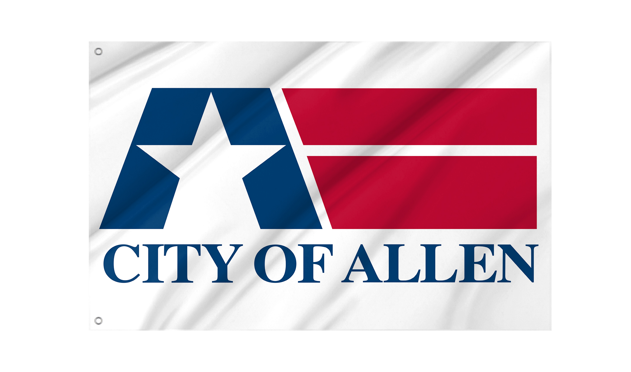 Allen City Flag for Indoor & Outdoor Use