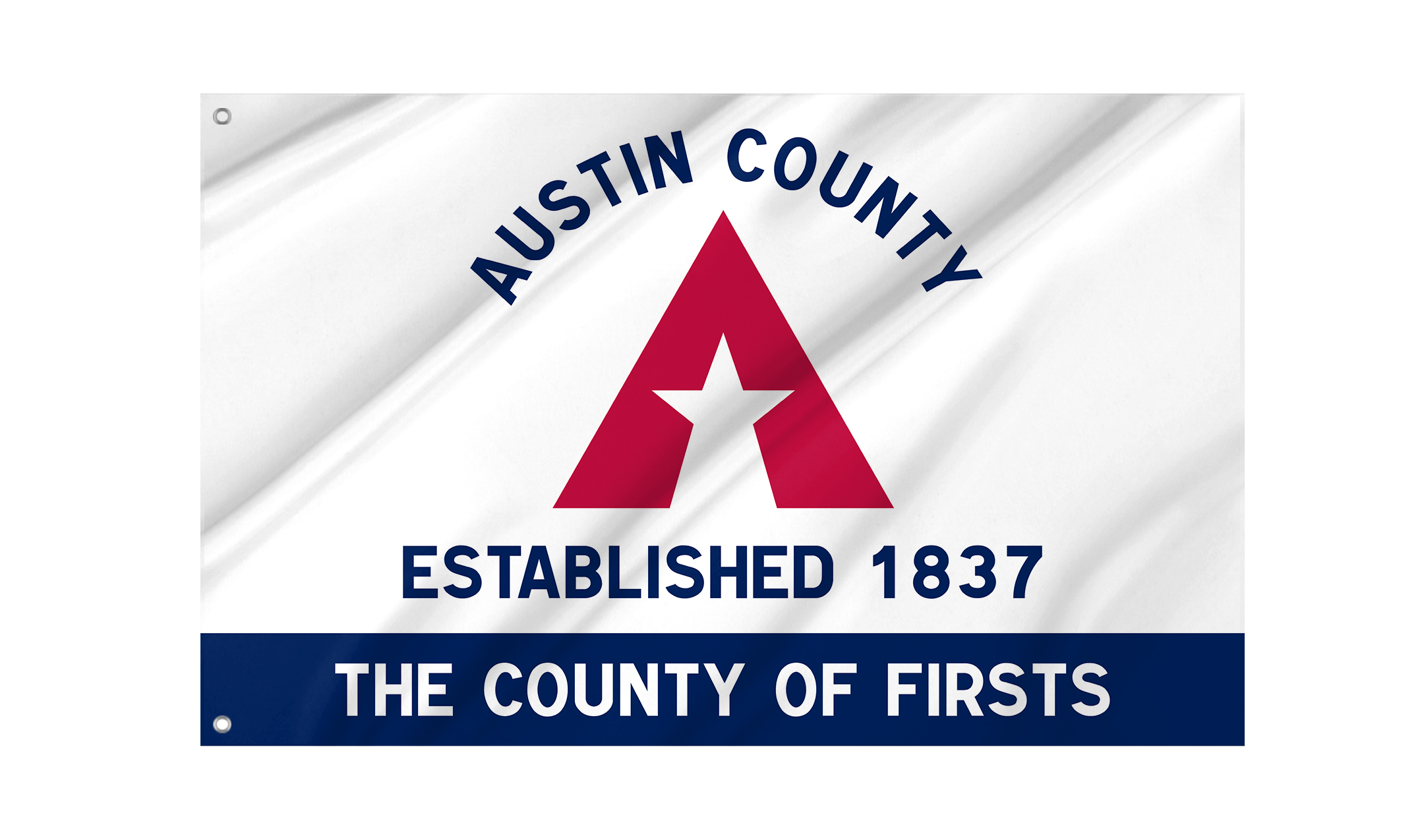 Austin County Flag for Indoor & Outdoor Use