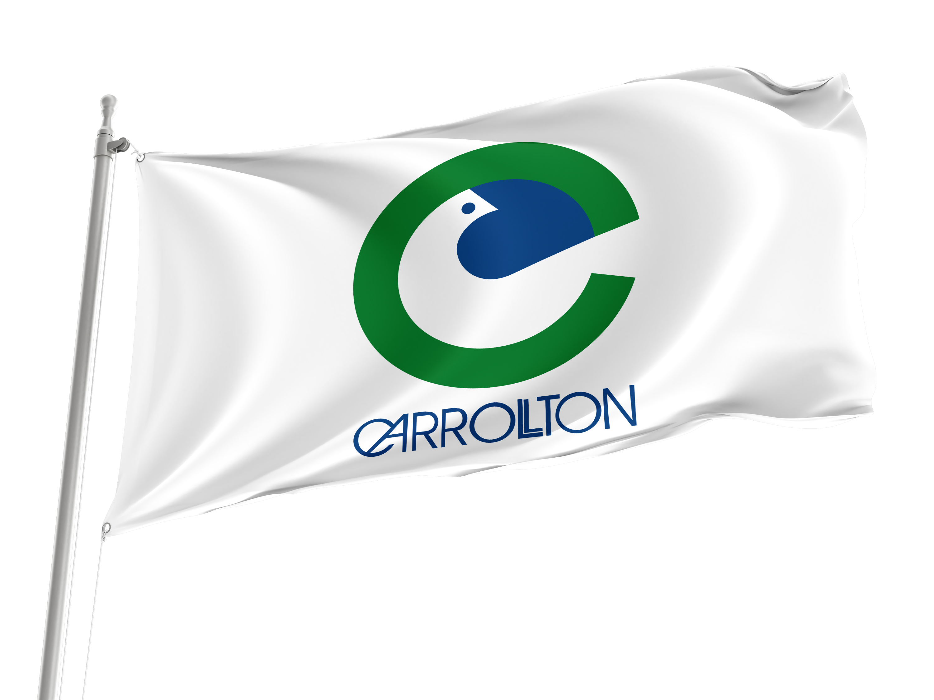 Carrollton, Texas Flag for Indoor & Outdoor Use