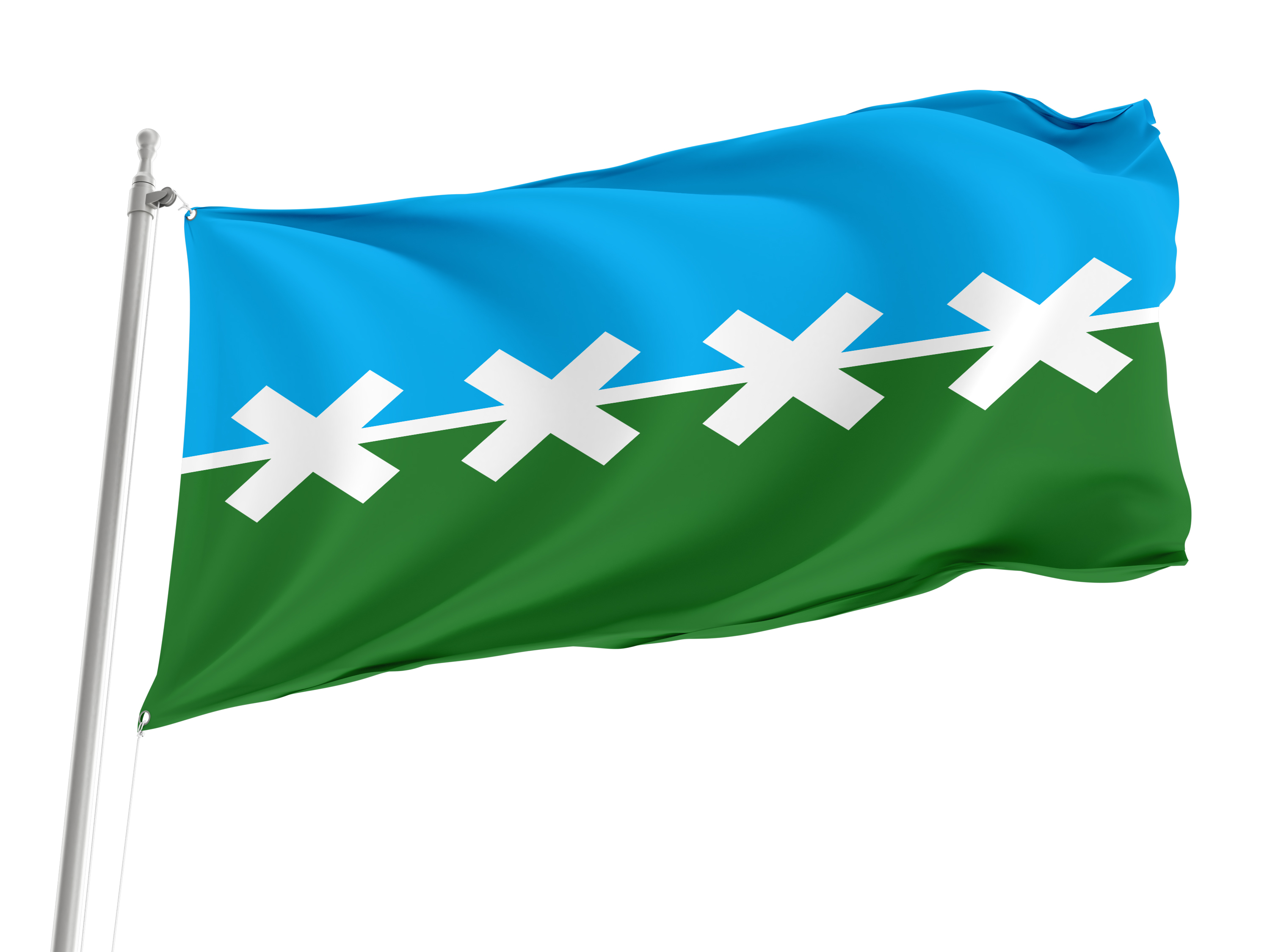 Cedar Park 2016-2019 Flag for Indoor & Outdoor Use