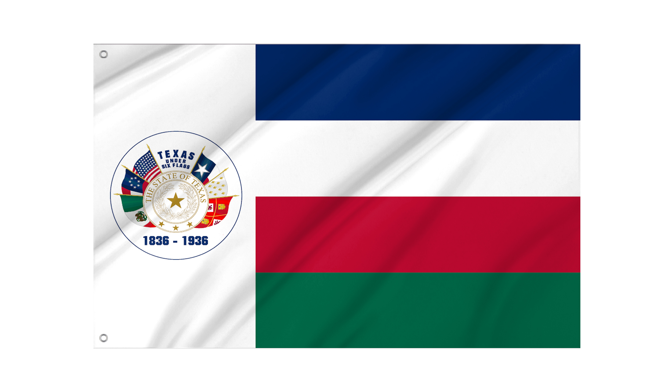 Centennial Flag of Texas for Indoor & Outdoor Use