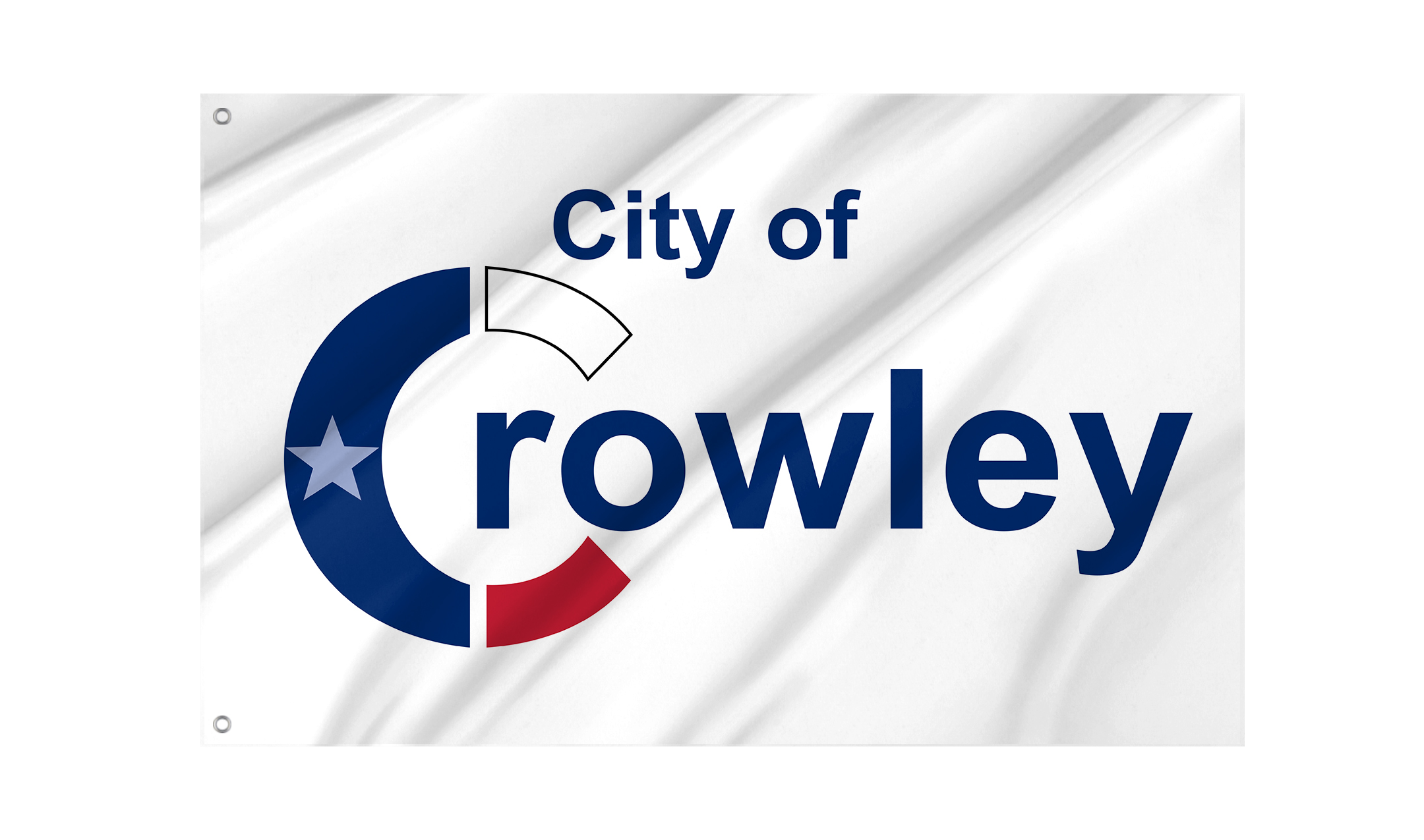 Crowley City Flag for Indoor & Outdoor Use