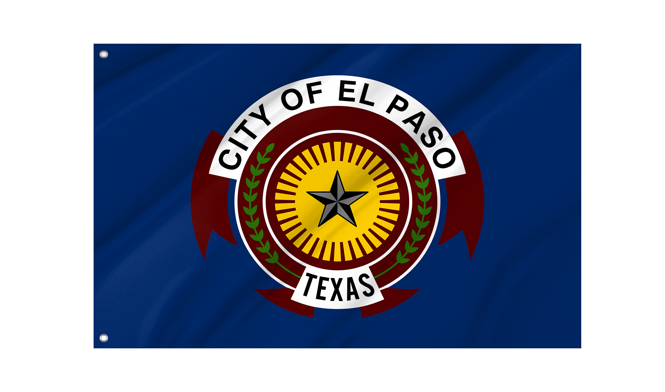 El Paso City Flag for Indoor & Outdoor Use