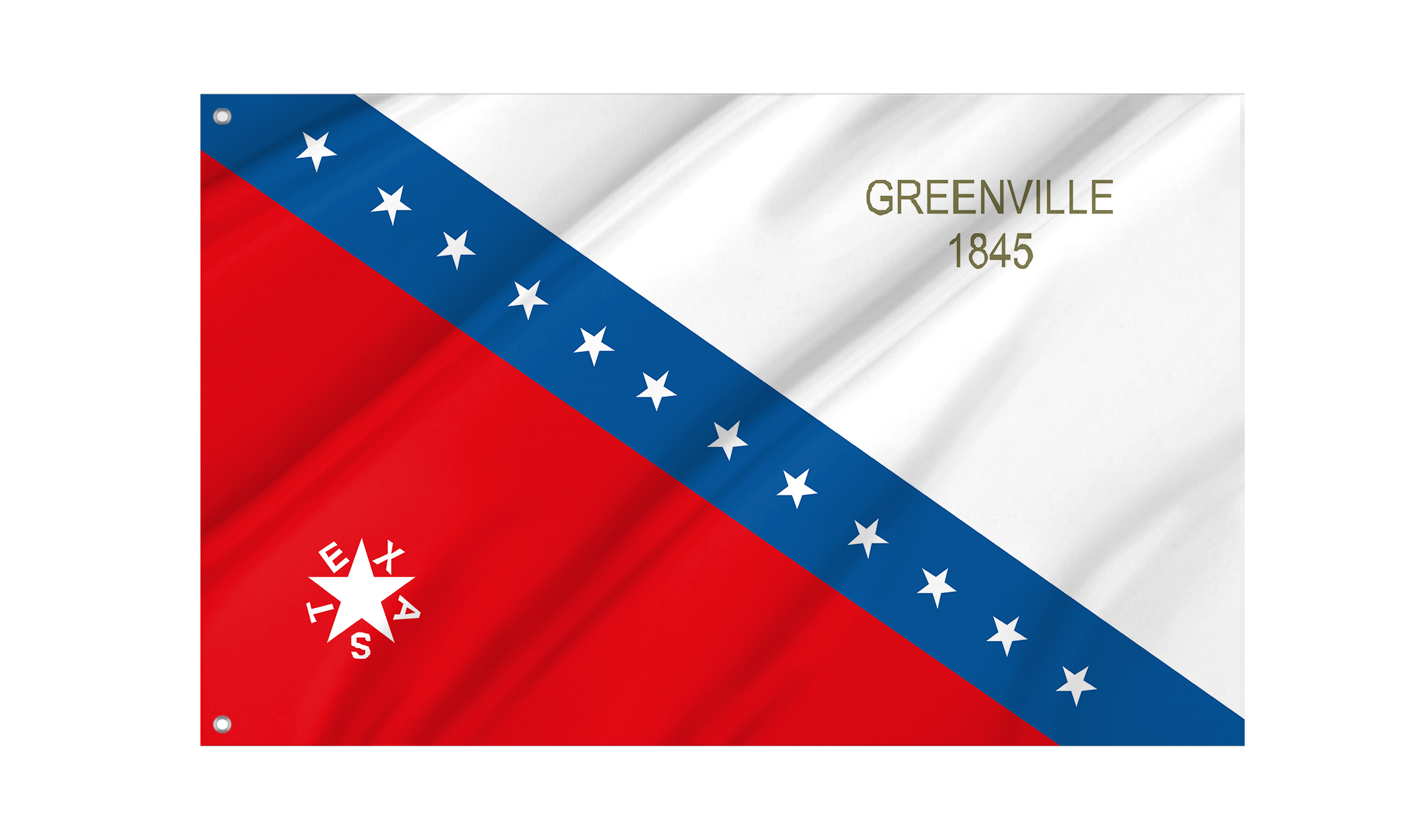 Greenville Flag for Indoor & Outdoor Use