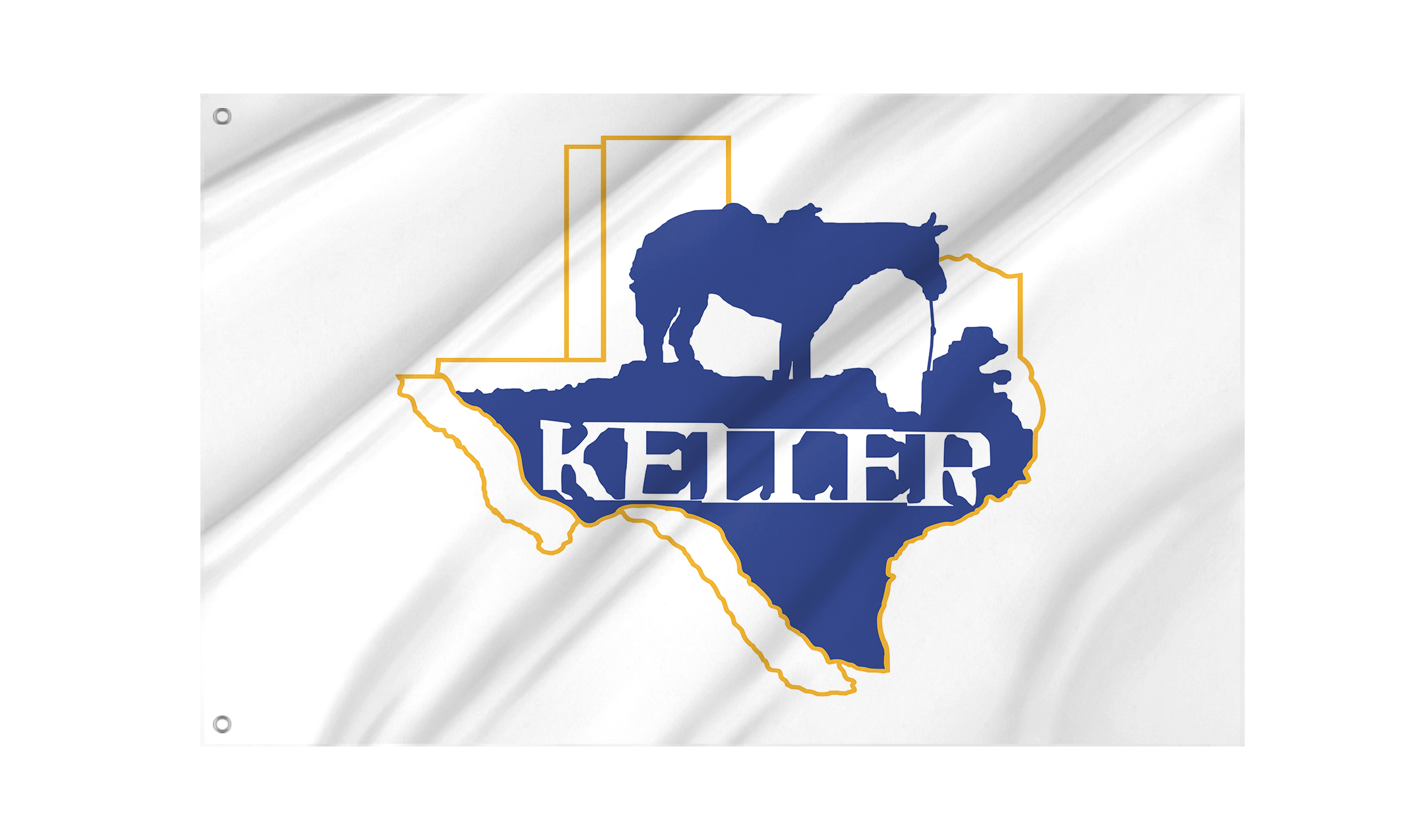 Keller Flag for Indoor & Outdoor Use