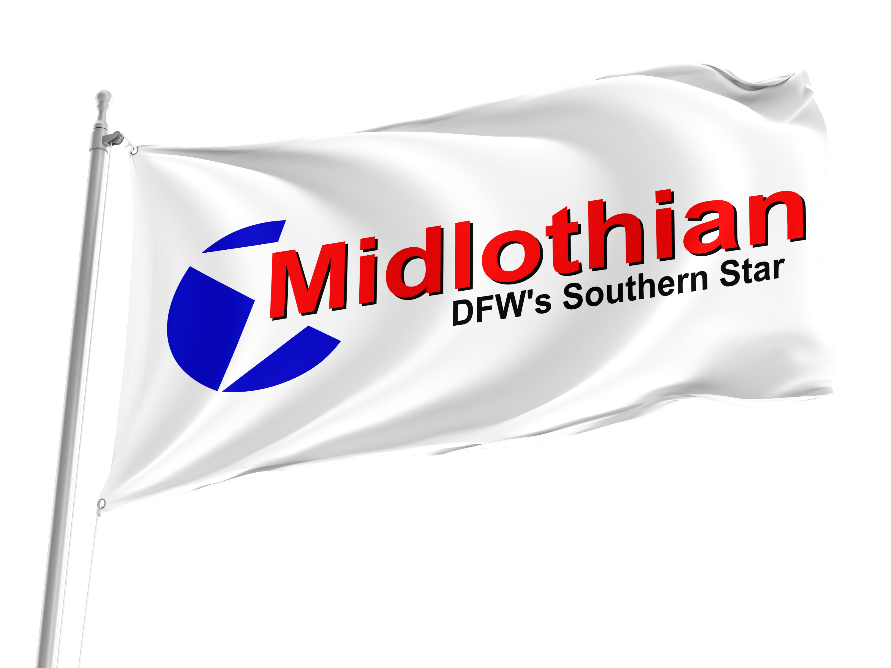 Midlothian Flag for Indoor & Outdoor Use
