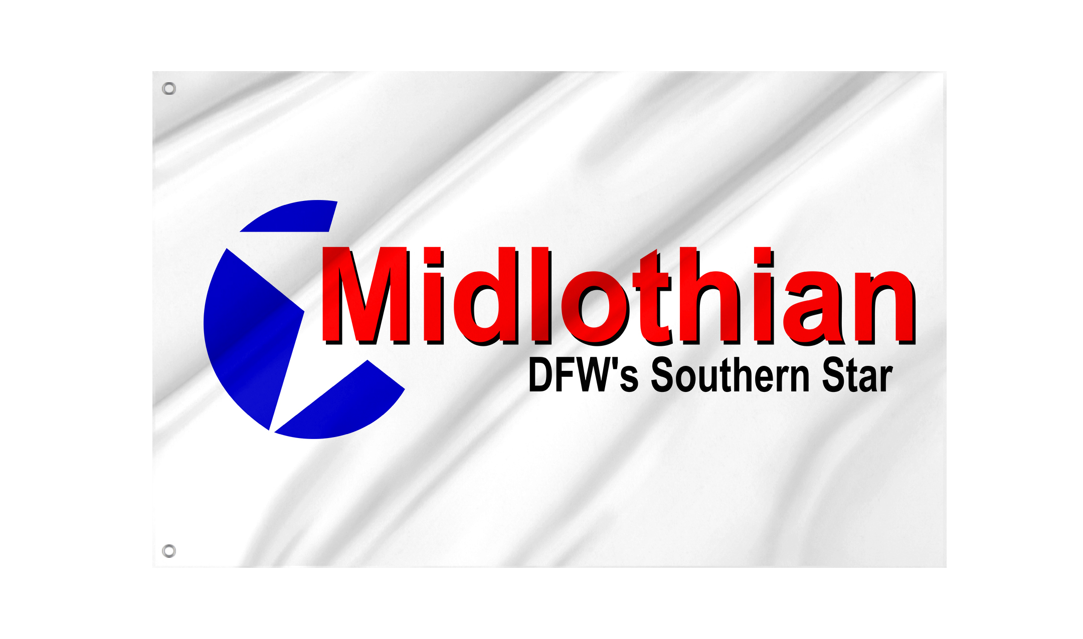 Midlothian Flag for Indoor & Outdoor Use