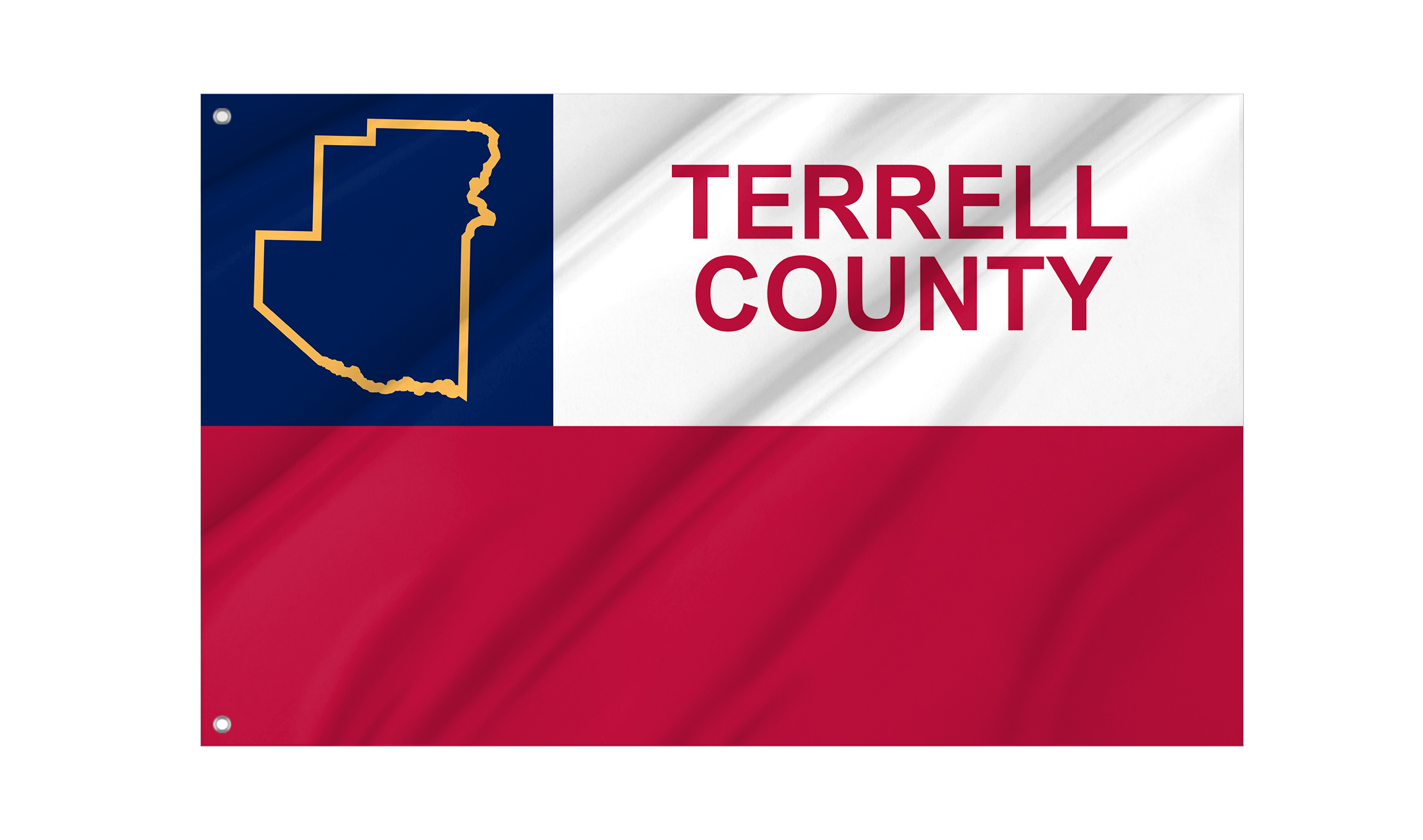 Terrell County Flag for Indoor & Outdoor Use
