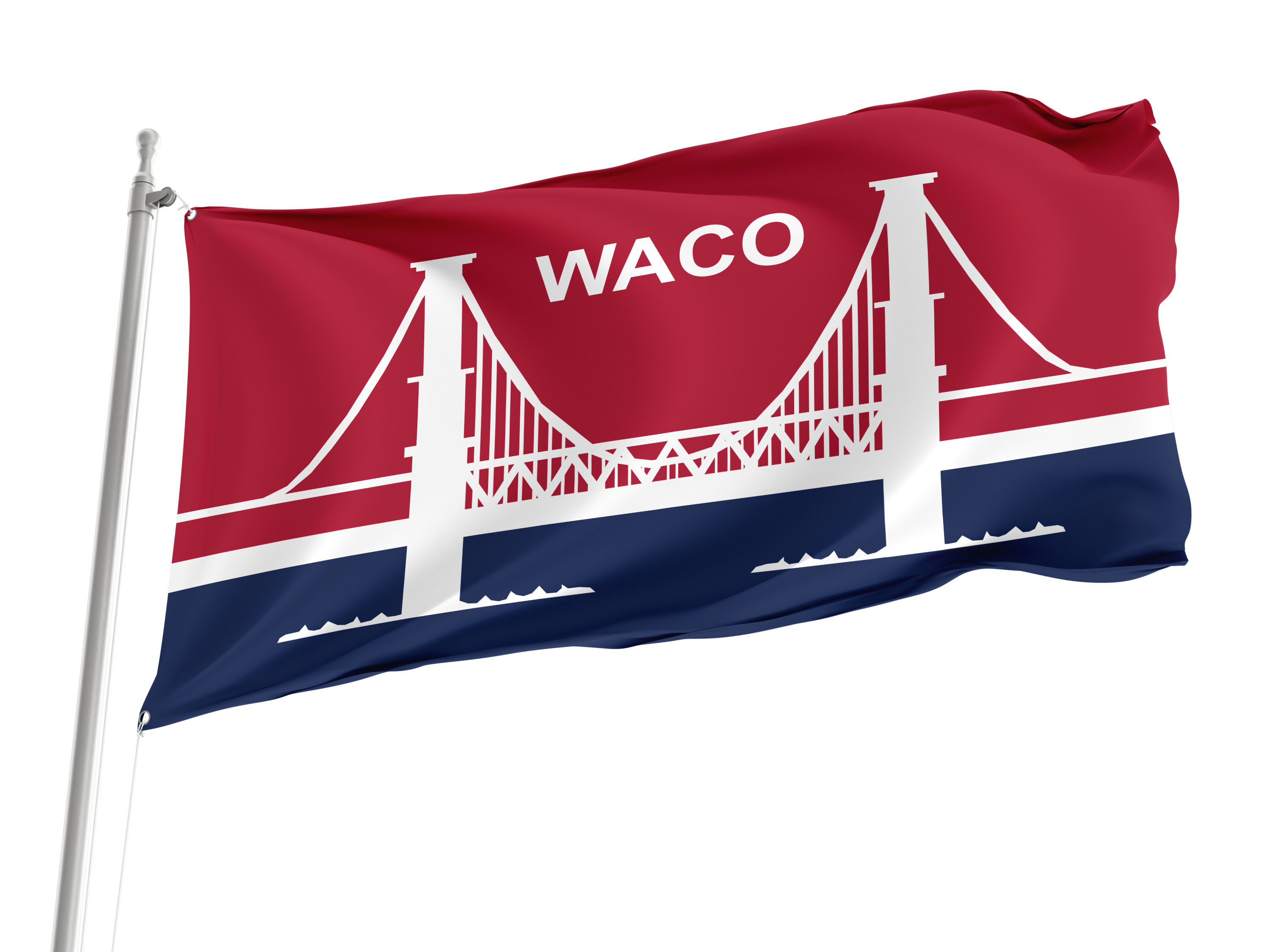 Waco Flag for Indoor & Outdoor Use