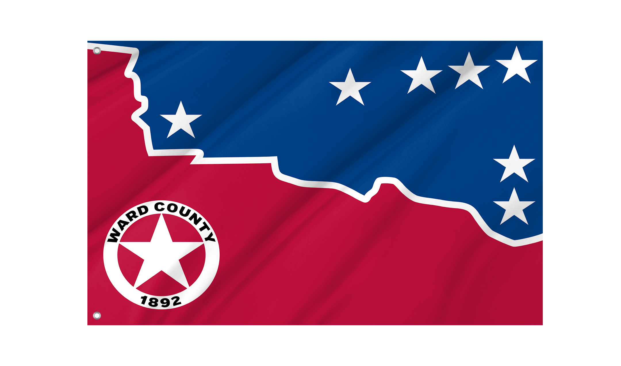 Ward County Flag for Indoor & Outdoor Use