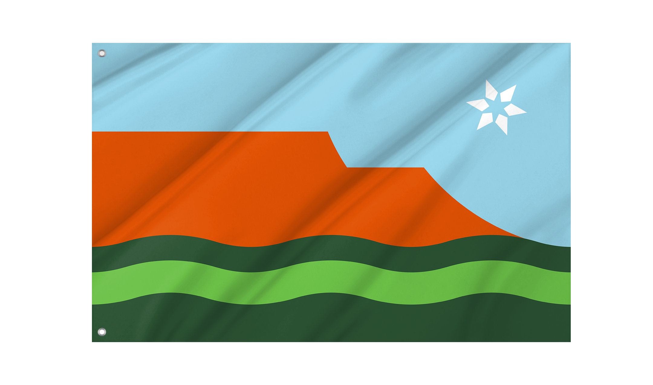 Green River Flag for Indoor & Outdoor Use