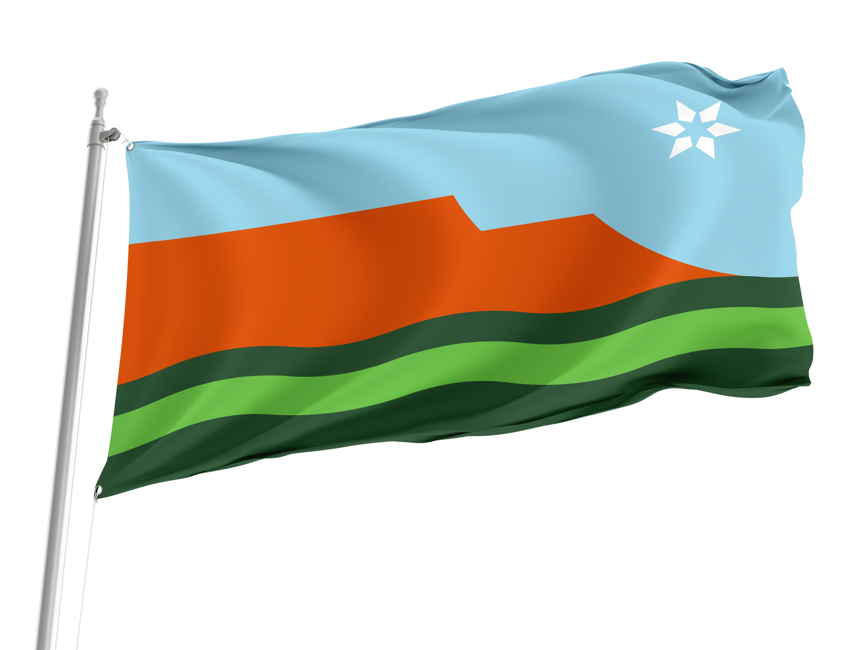 Green River Flag for Indoor & Outdoor Use