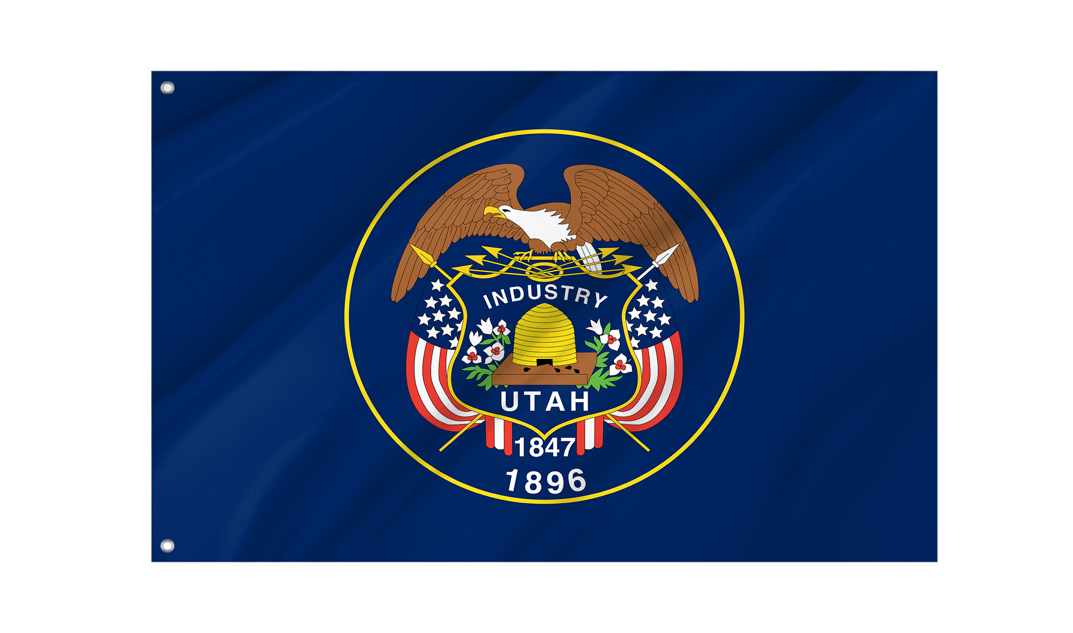 Utah 1922-2011 Flag for Indoor & Outdoor Use