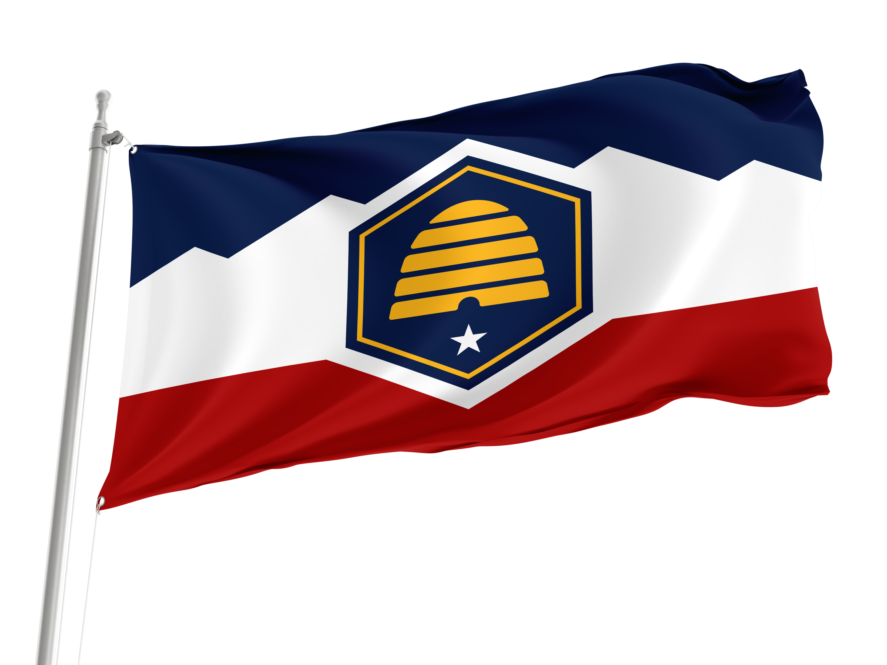 Utah 2022 Flag for Indoor & Outdoor Use