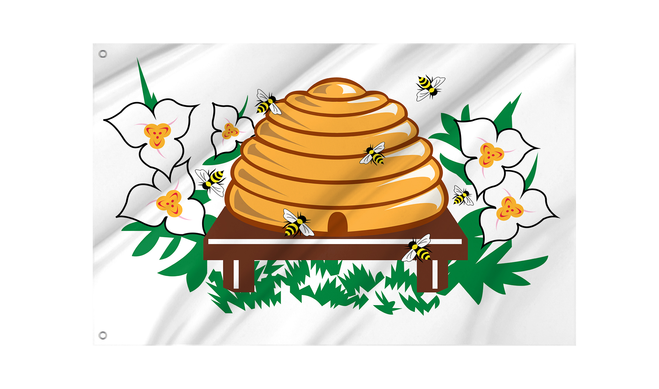 Utah Arms Flag for Indoor & Outdoor Use