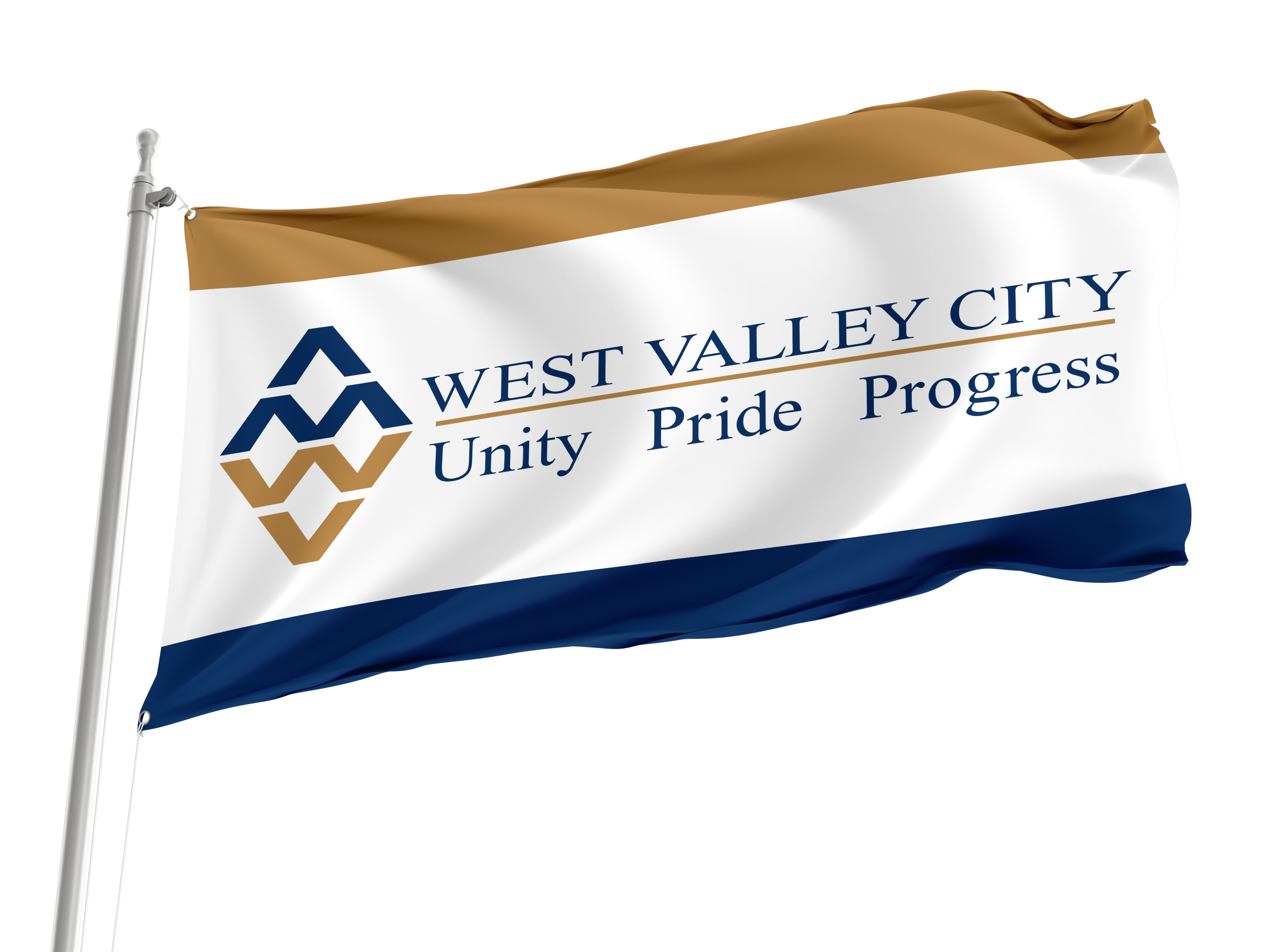 West Valley City Flag for Indoor & Outdoor Use