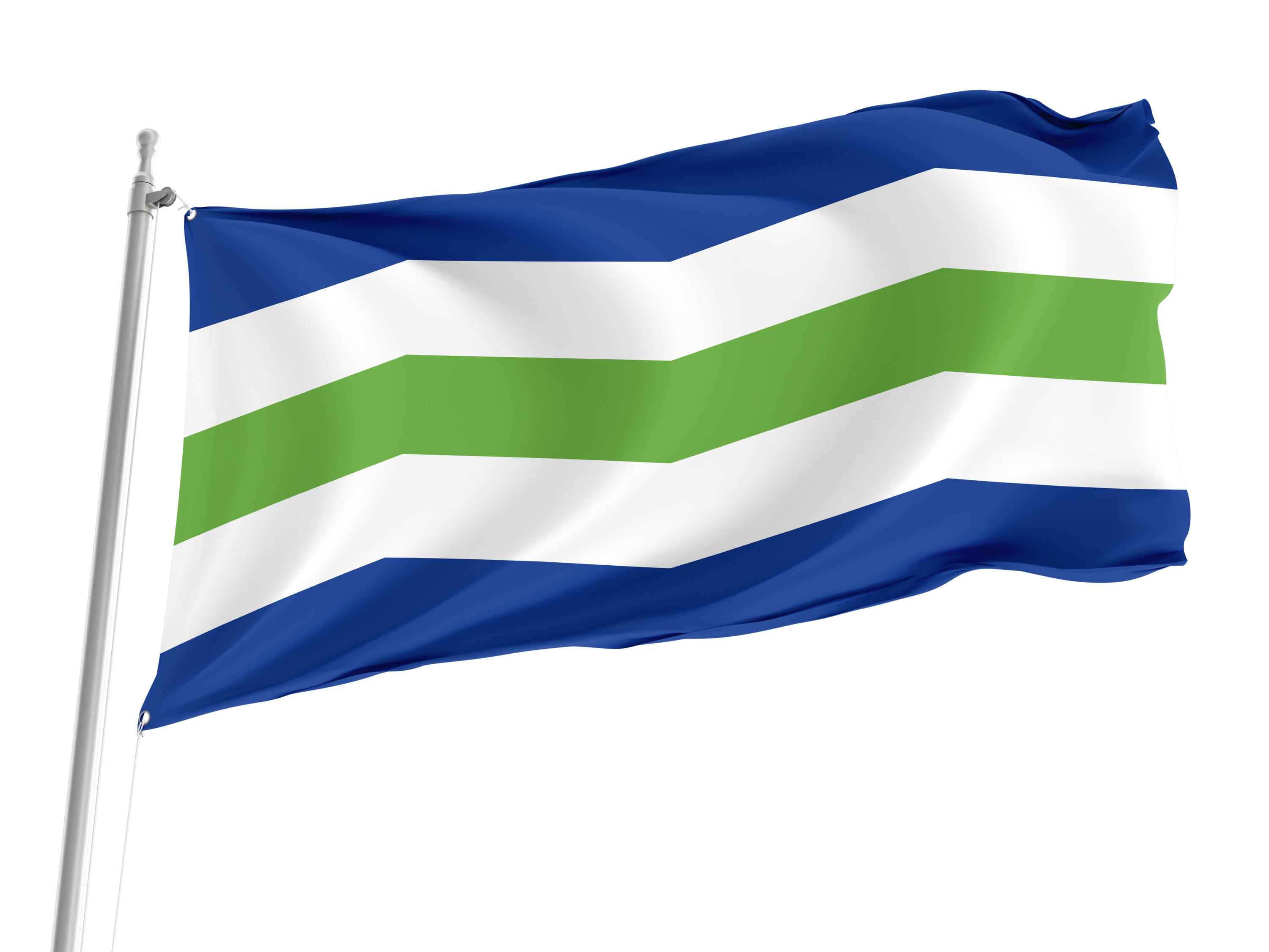 Burlington Flag for Indoor & Outdoor Use