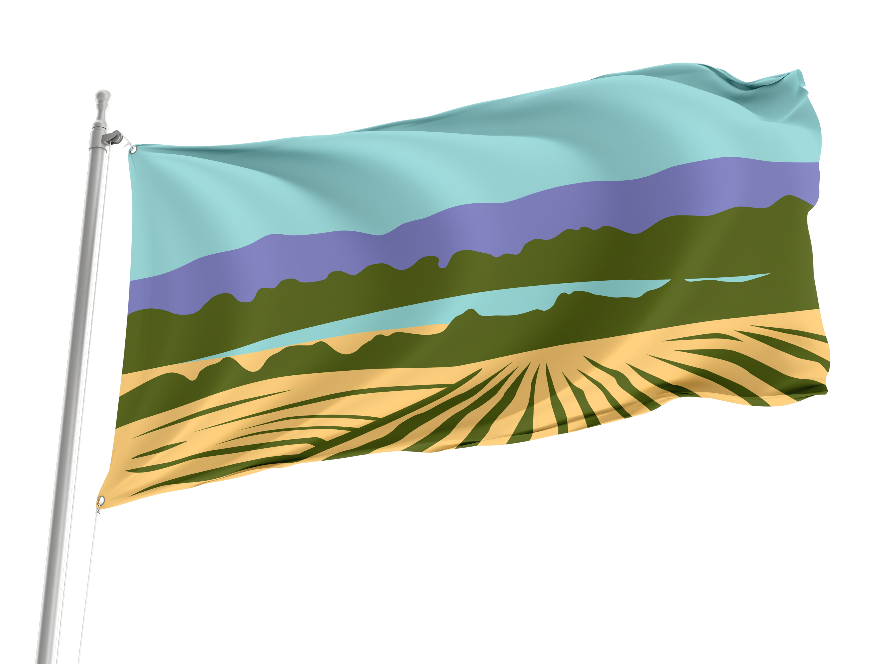 Monkton Flag for Indoor & Outdoor Use