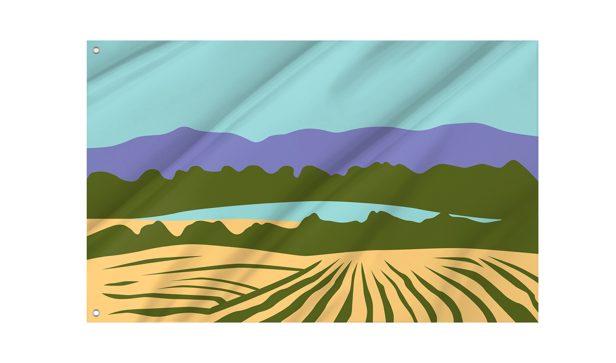 Monkton Flag for Indoor & Outdoor Use
