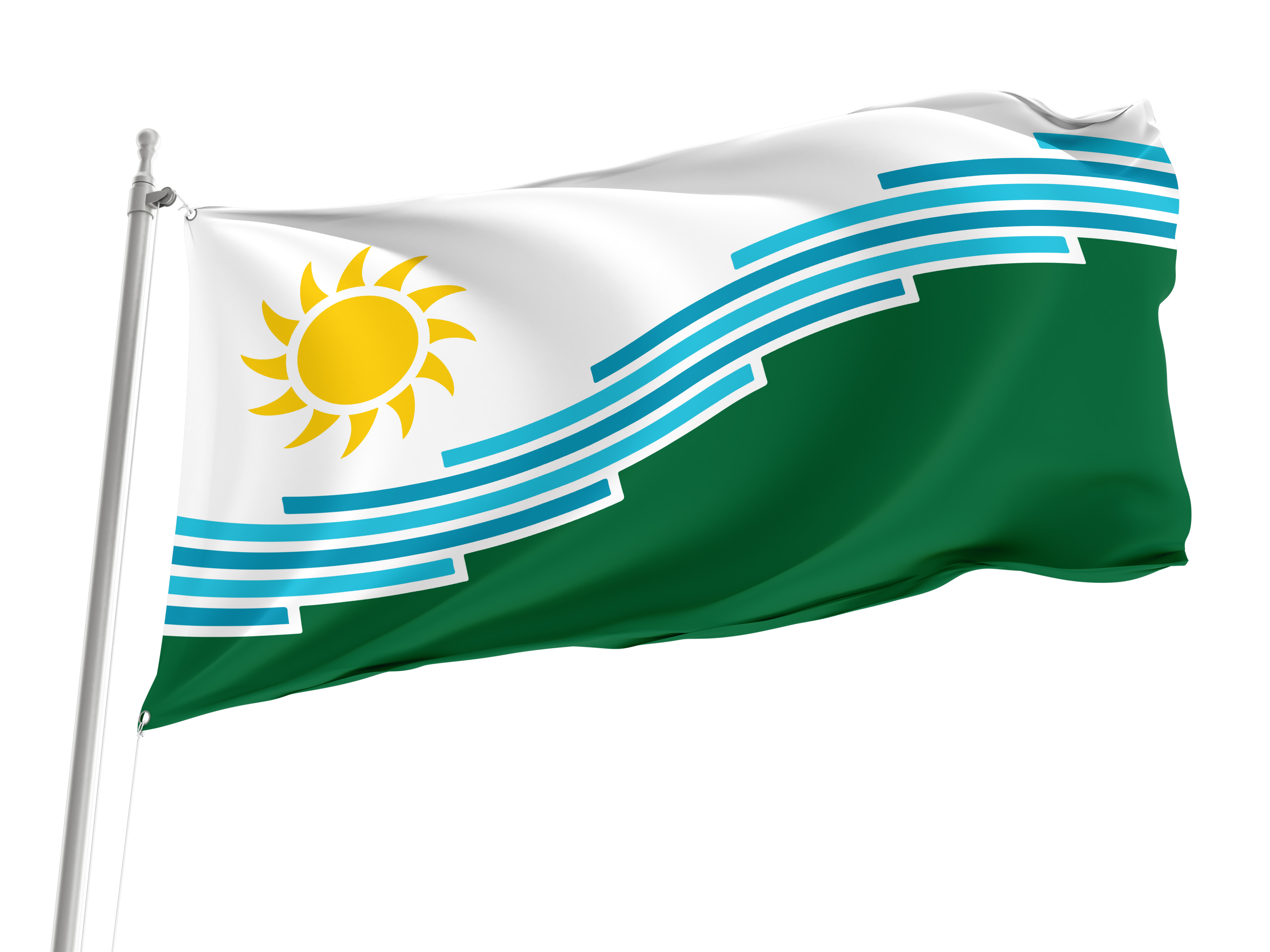 Spokane Flag for Indoor & Outdoor Use