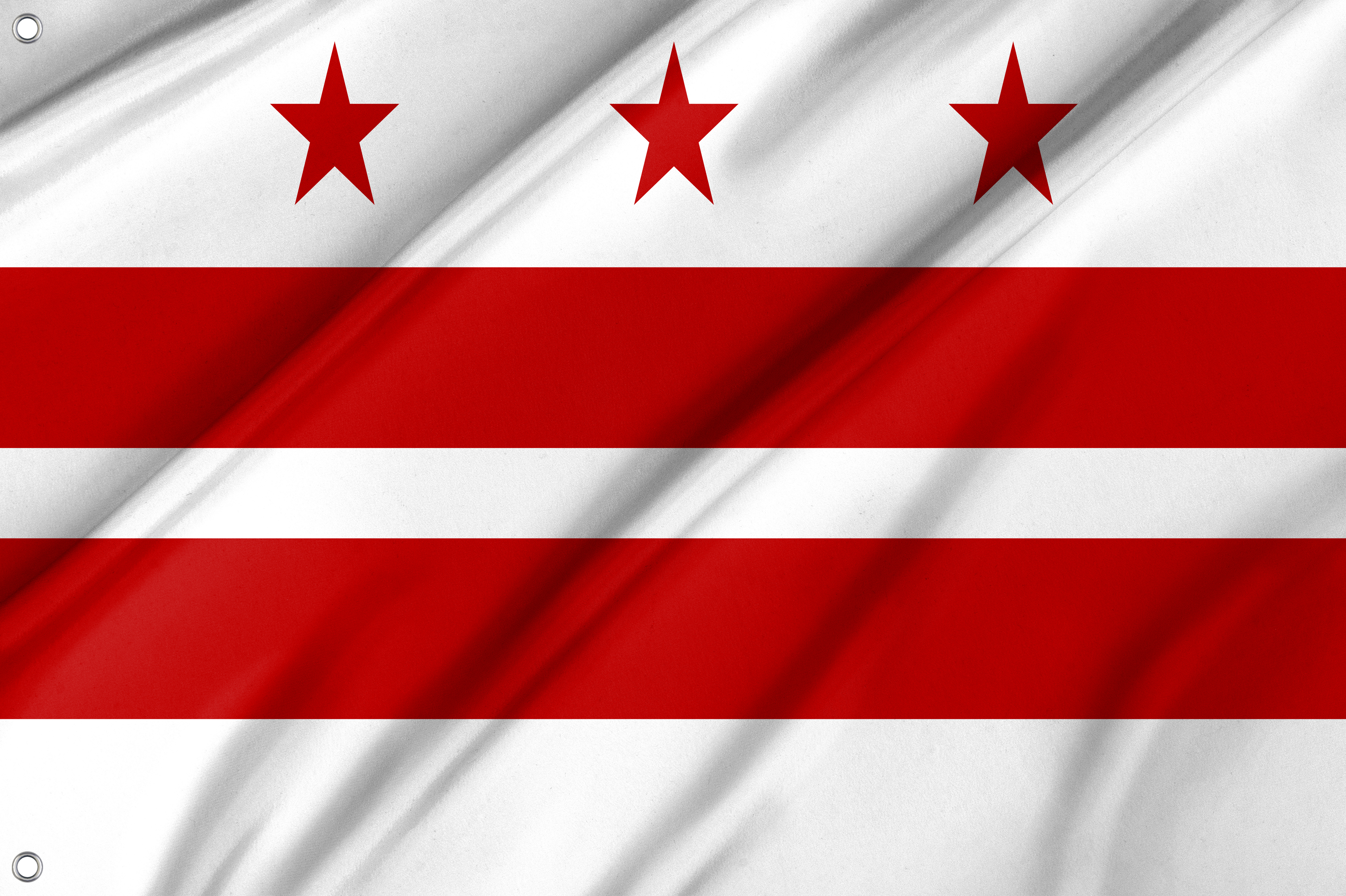 Washington DC State Flag for Indoor & Outdoor Use