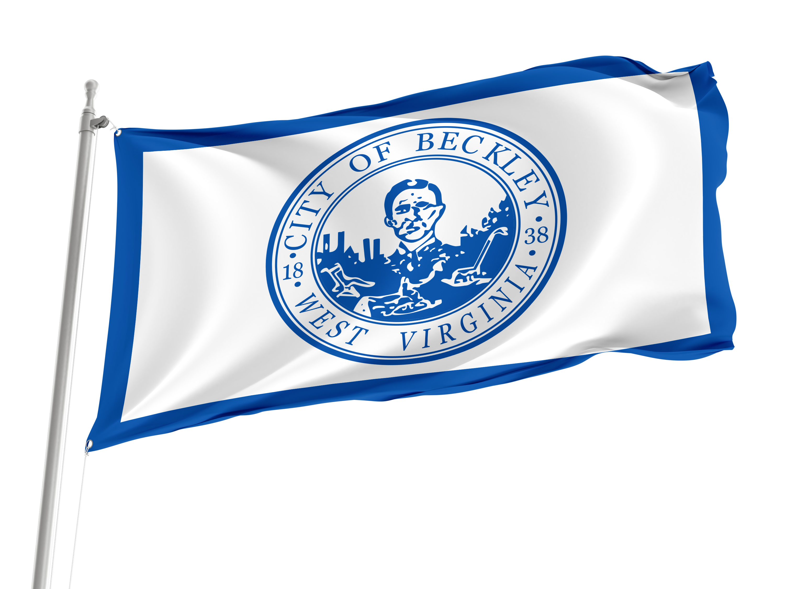 Beckley City Flag for Indoor & Outdoor Use