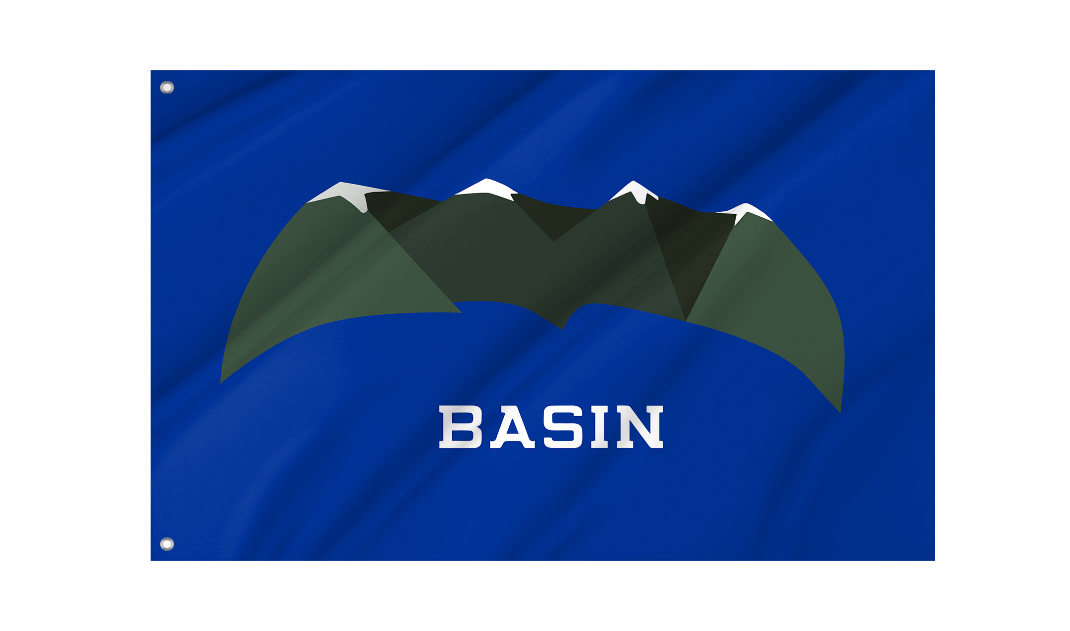 Basin Flag for Indoor & Outdoor Use