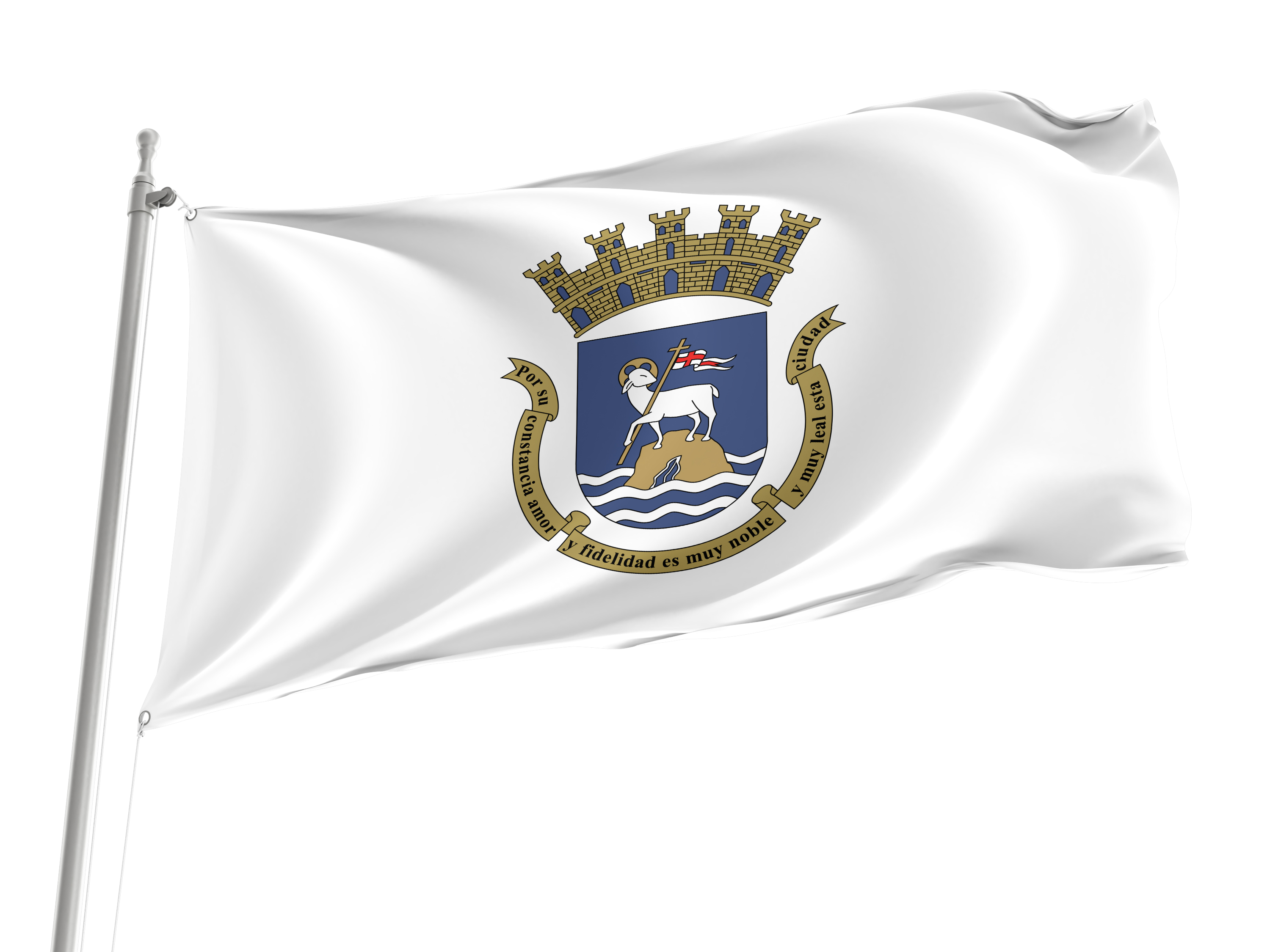 San Juan Flag for Indoor & Outdoor Use