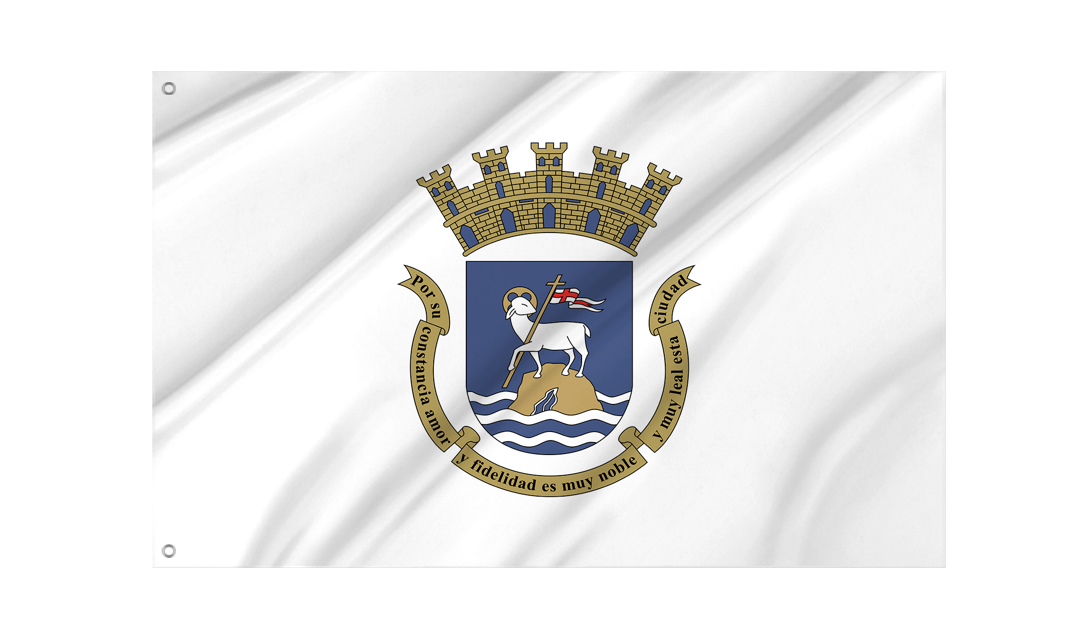 San Juan Flag for Indoor & Outdoor Use