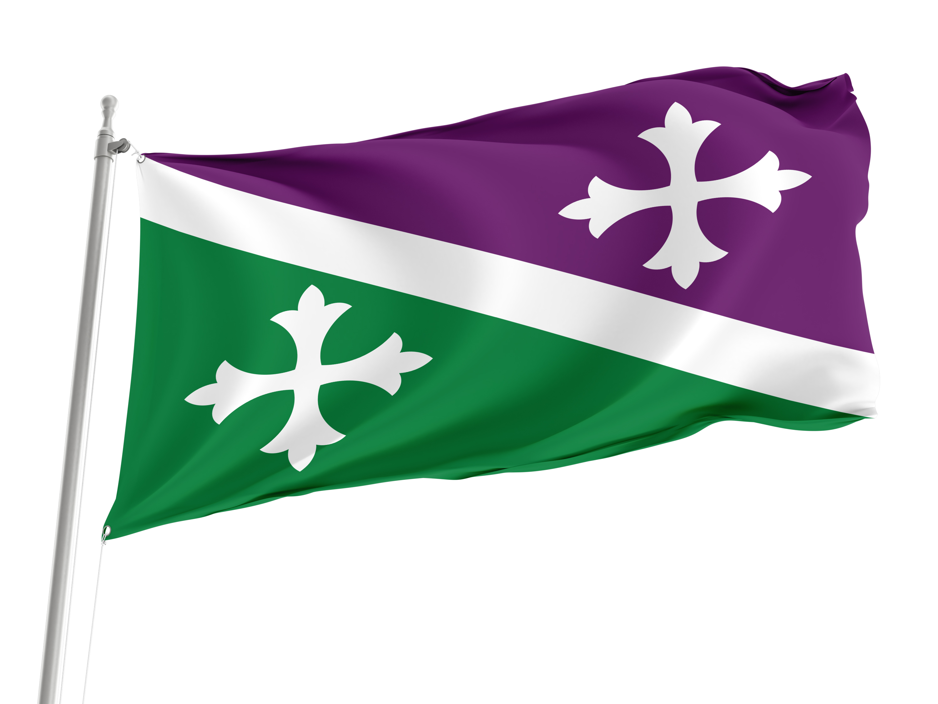 Adjuntas Flag for Indoor & Outdoor Use