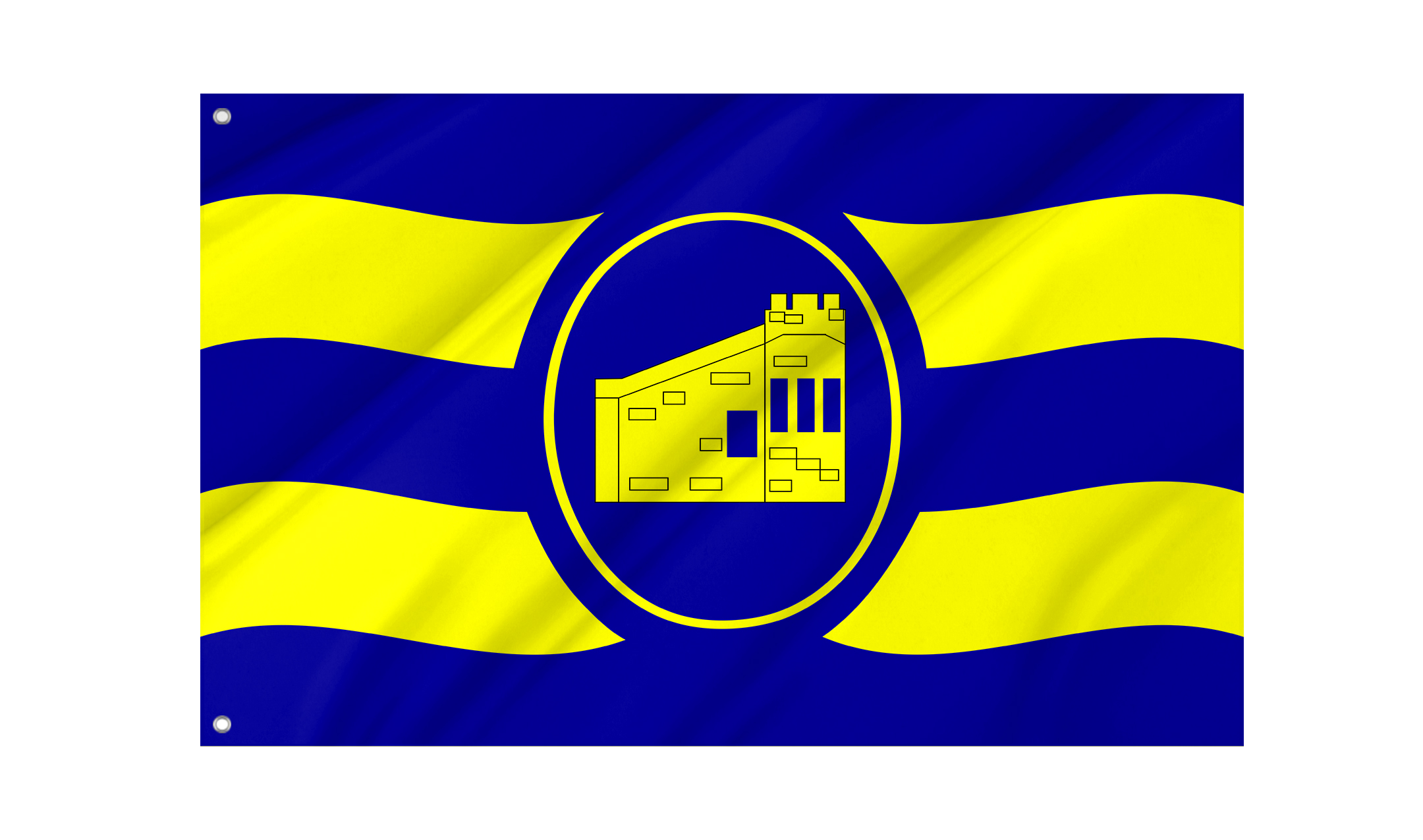 Guánica Flag for Indoor & Outdoor Use