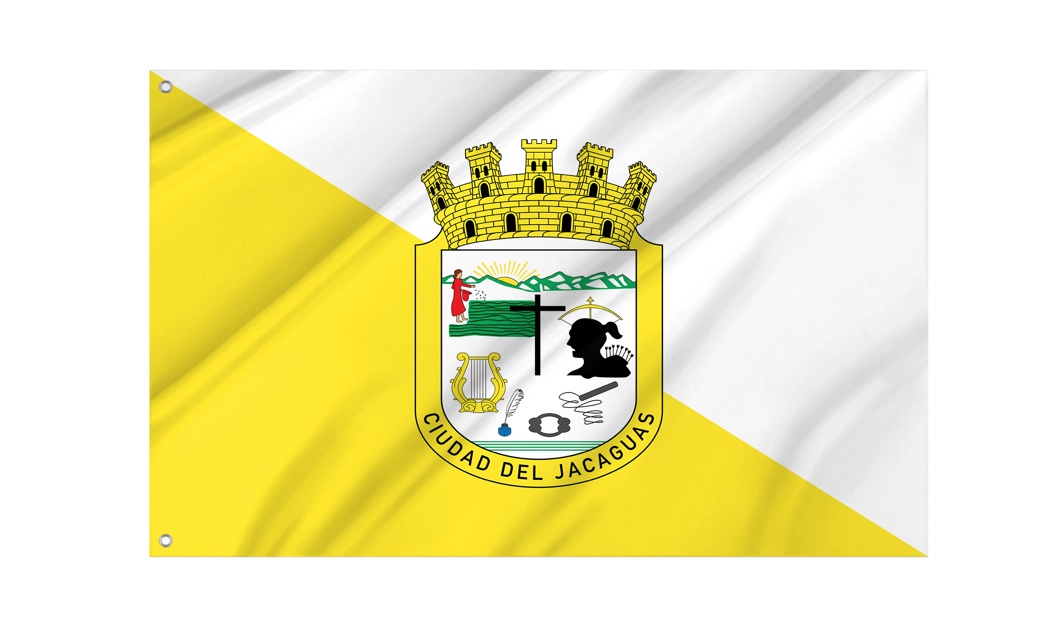 Juana Díaz Flag for Indoor & Outdoor Use